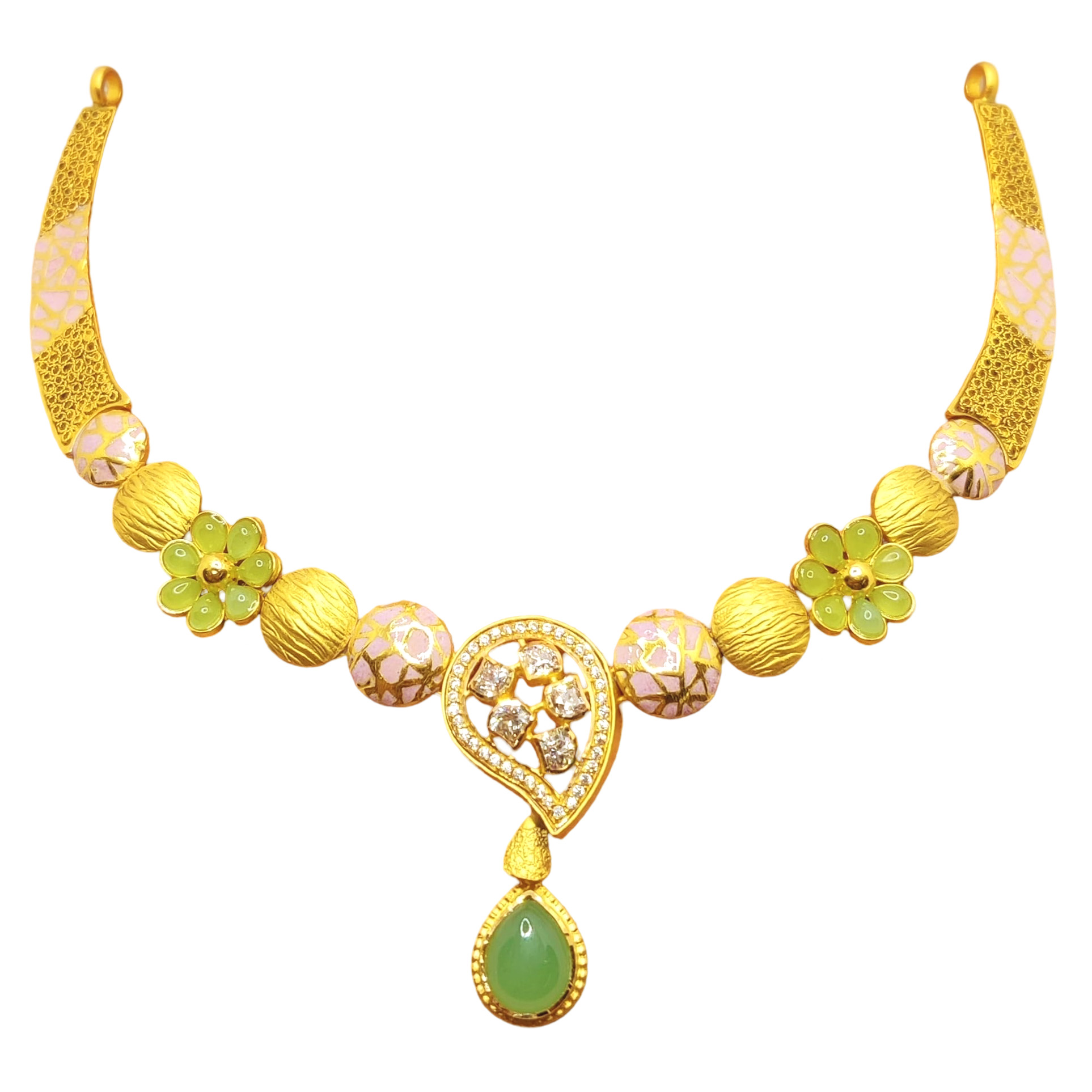 GUINEA 22k GOLD NECKLACE SET