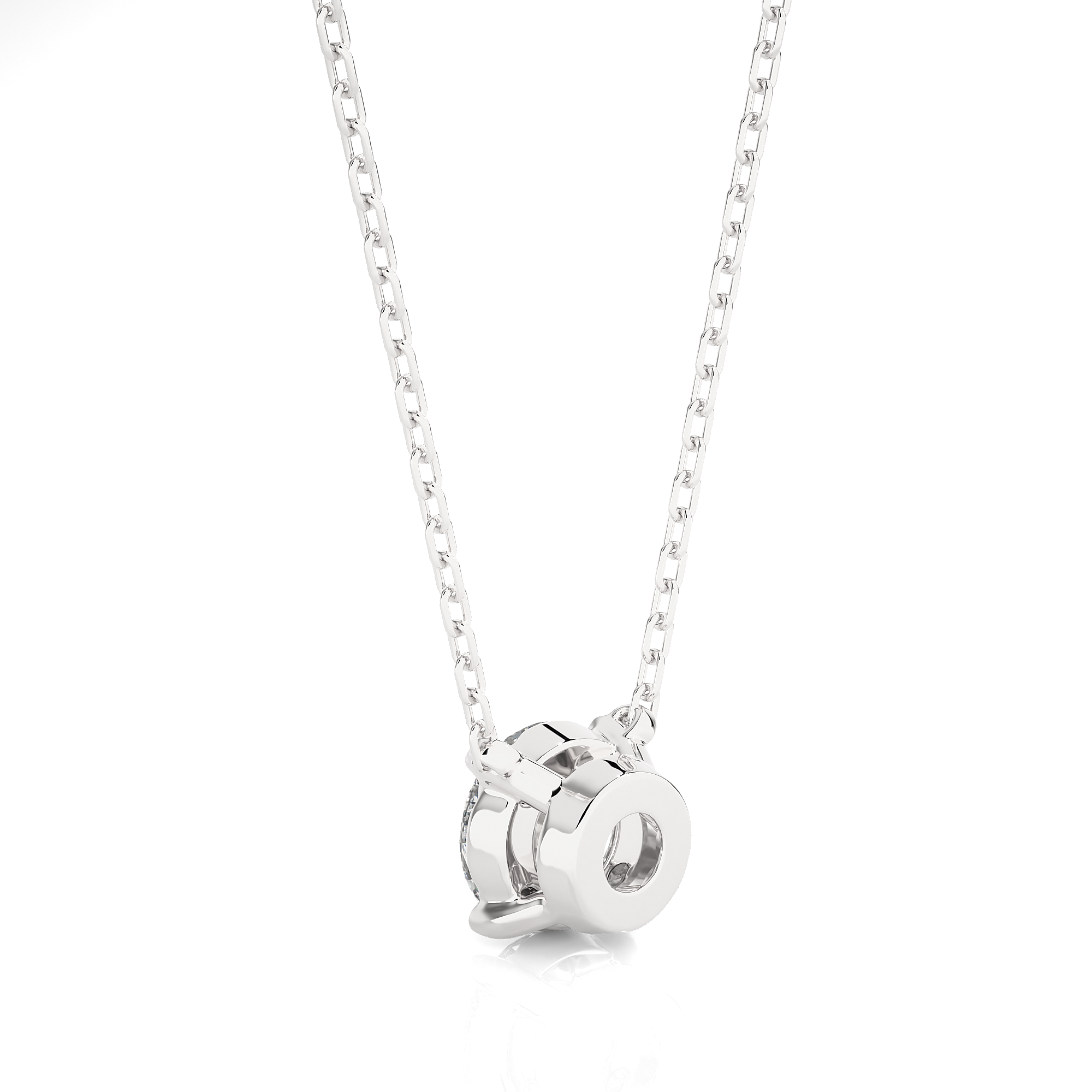 GUINEA DIAMOND PENDANT (WG)