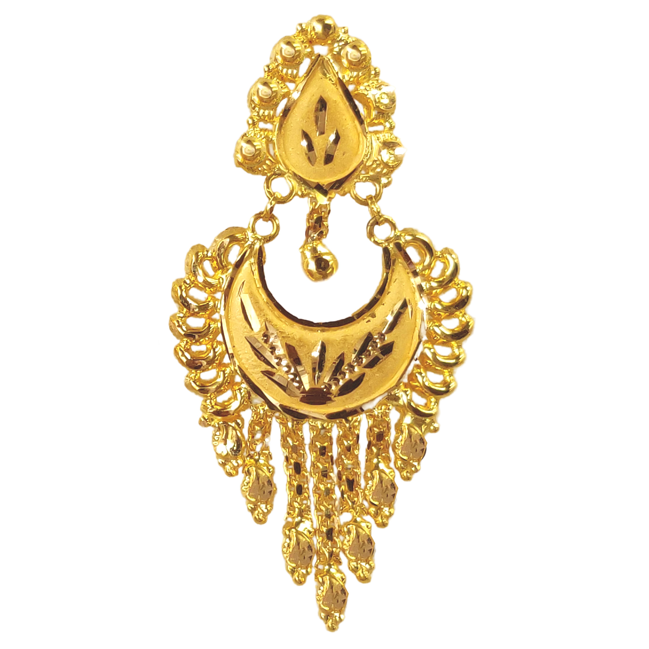 GUINEA 22K GOLD EXCLUSIVE EARING FOR WOMEN AND GIRLS