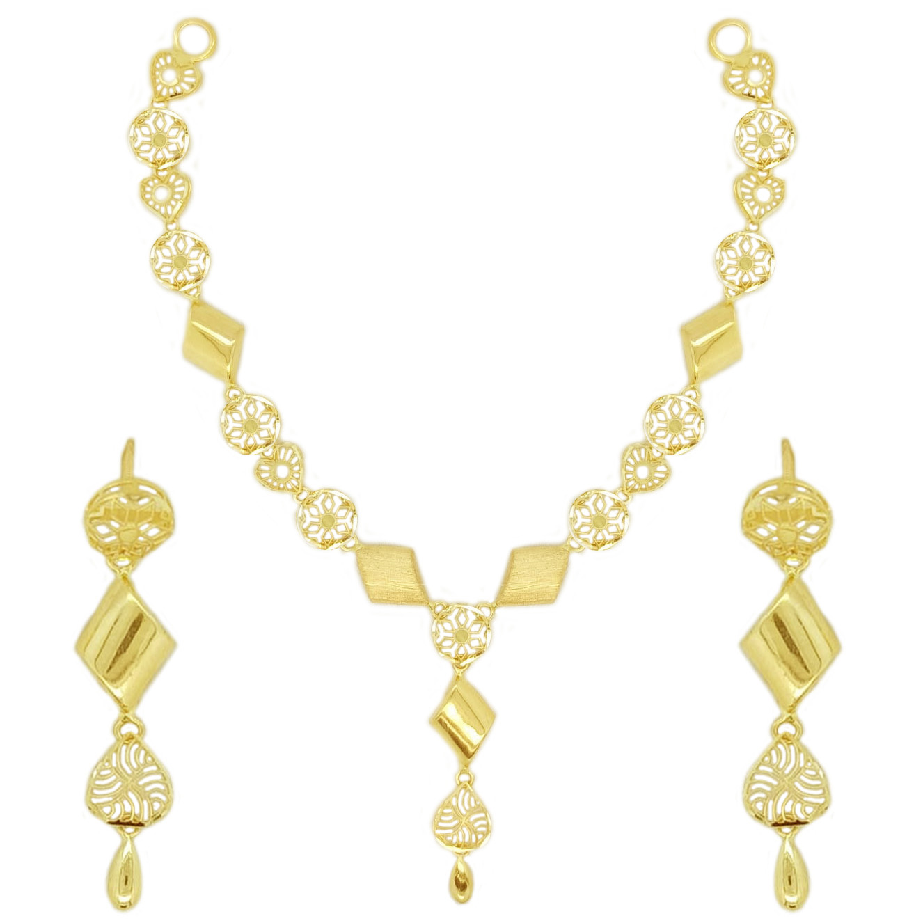 GUINEA 22k GOLD NECKLACE SET