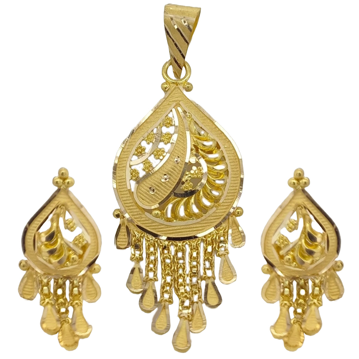 GUINEA 22k GOLD EXCLUSIVE PENDANT SET