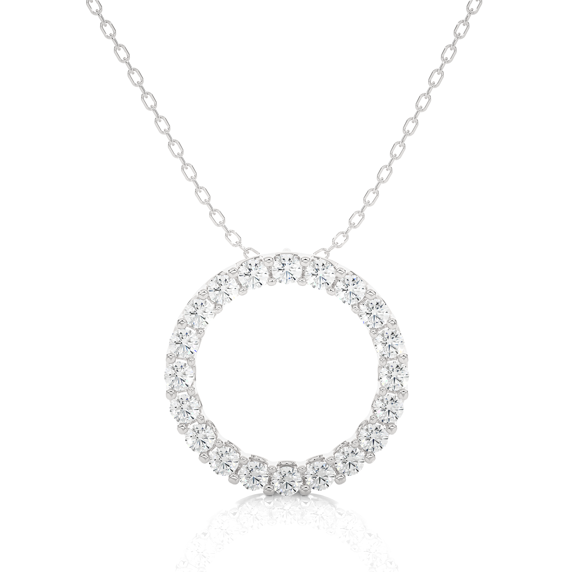 GUINEA DIAMOND PENDANT (WG)