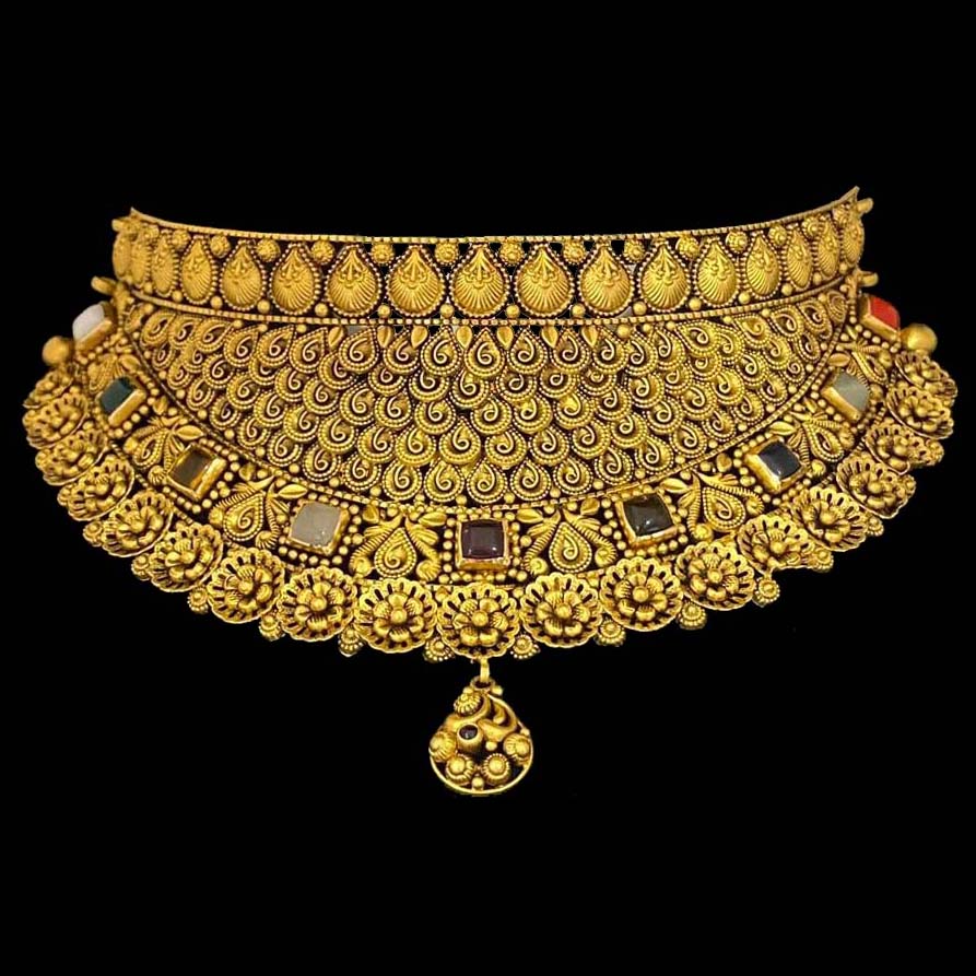 ANTIQUE CHOKER SET