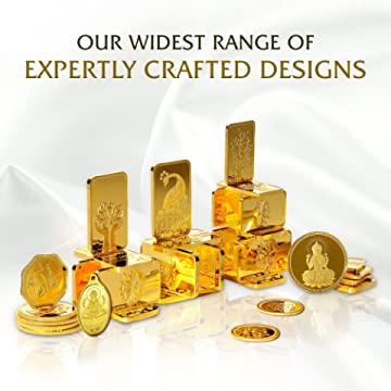 MMTC-PAMP 24k (999.9) Lakshmi 2 gm Yellow Gold Pendant