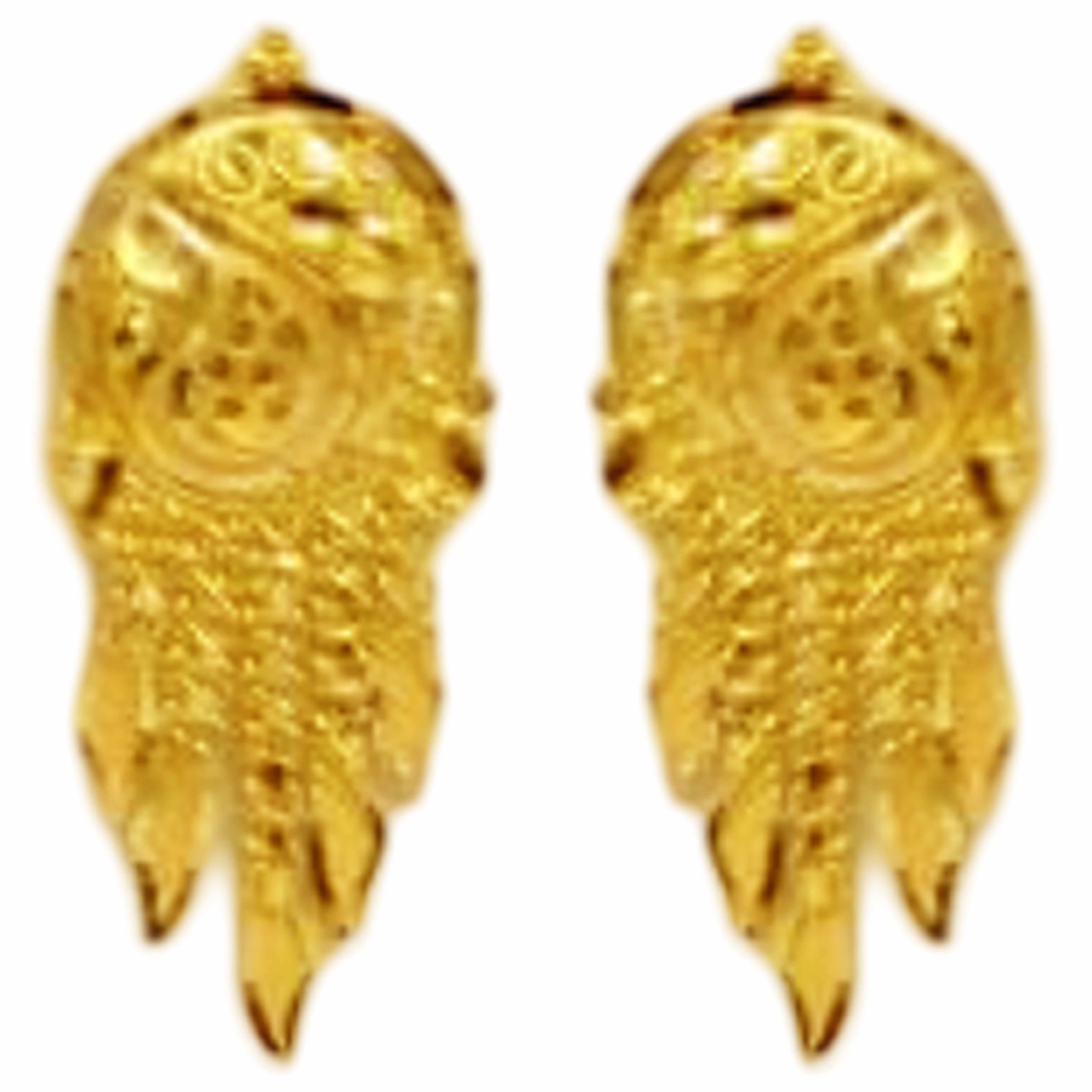 GUINEA 22k GOLD DESIGNER NECKLACE SET