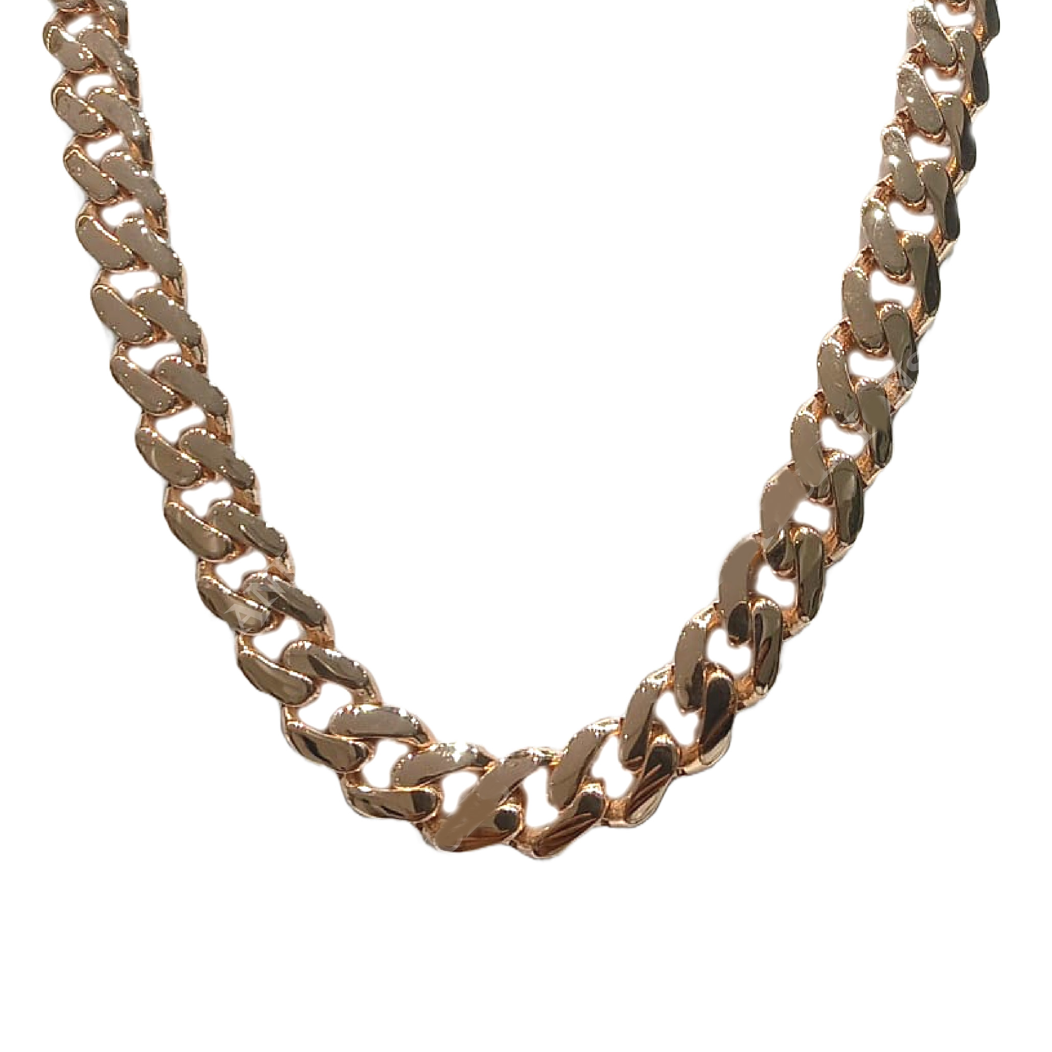 Guinea 18k Gold Men's Cuban Chains