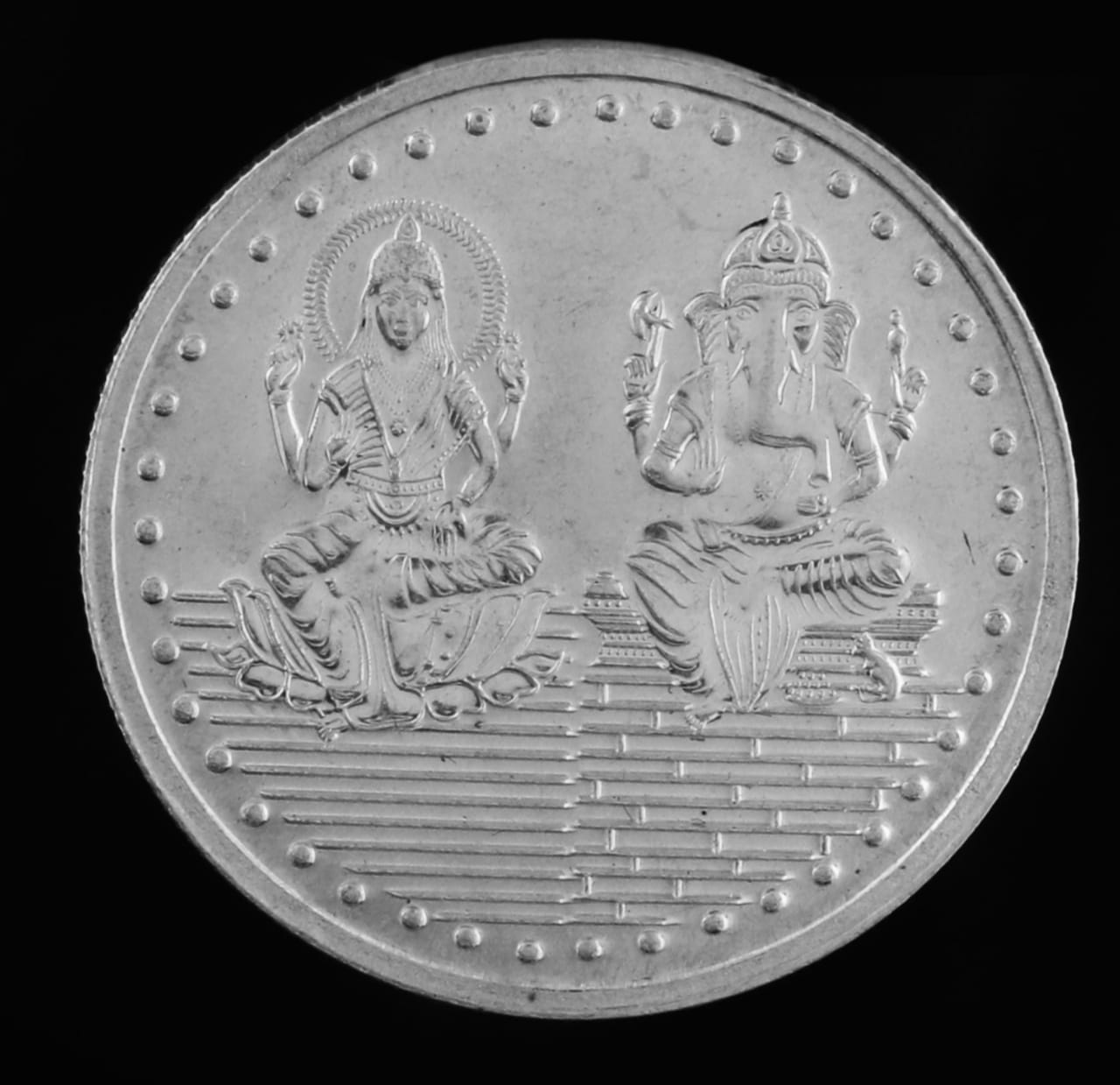 GUINEA 50 GRAM SILVER COIN