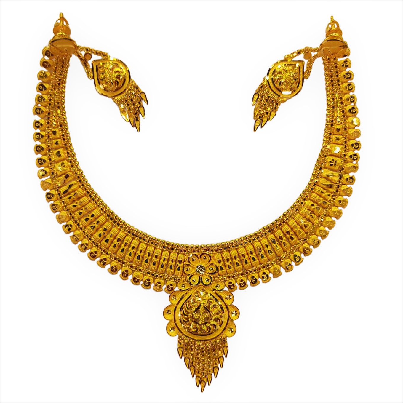 GUINEA GOLD NECKLACE SET