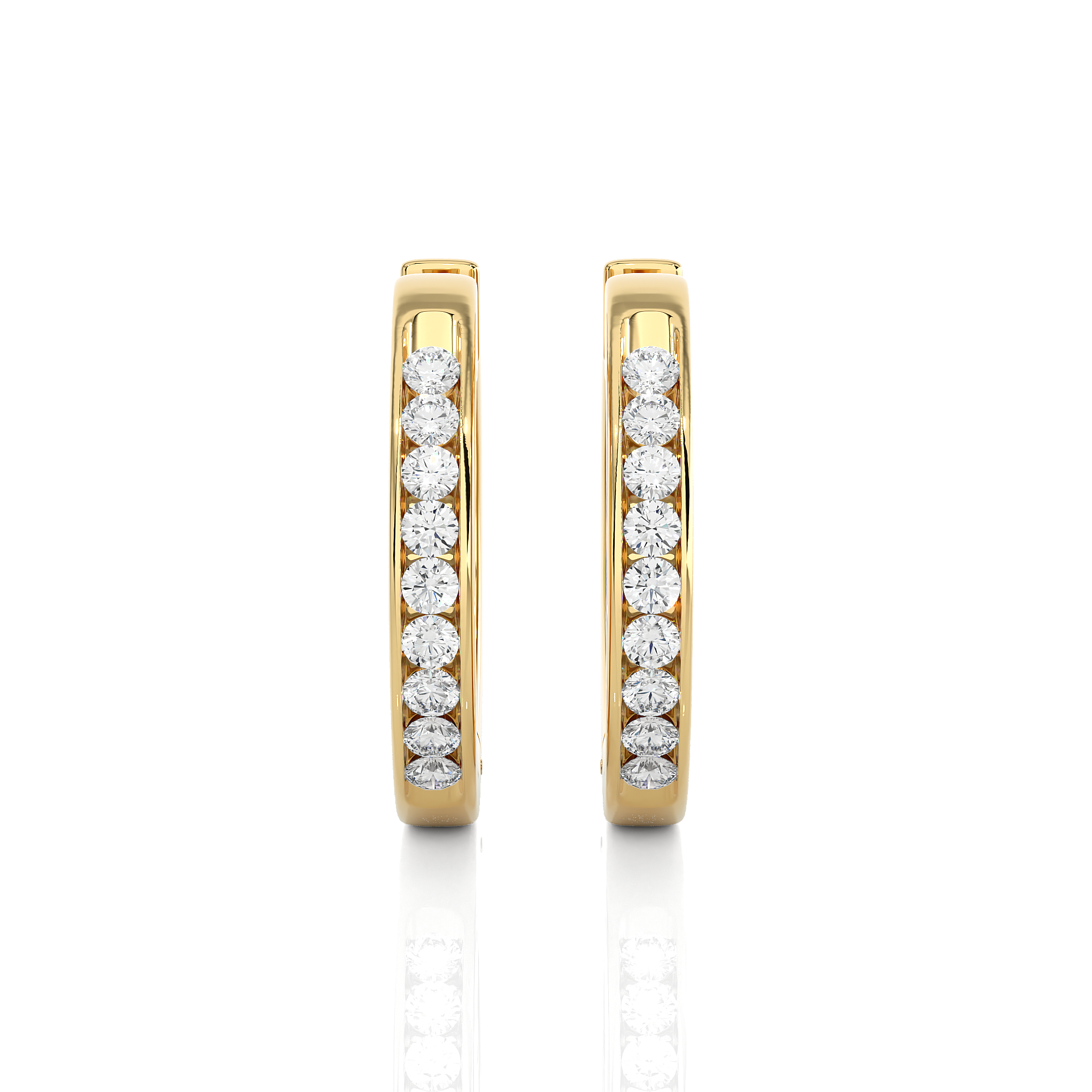 GUINEA DIAMOND EARING (YG)