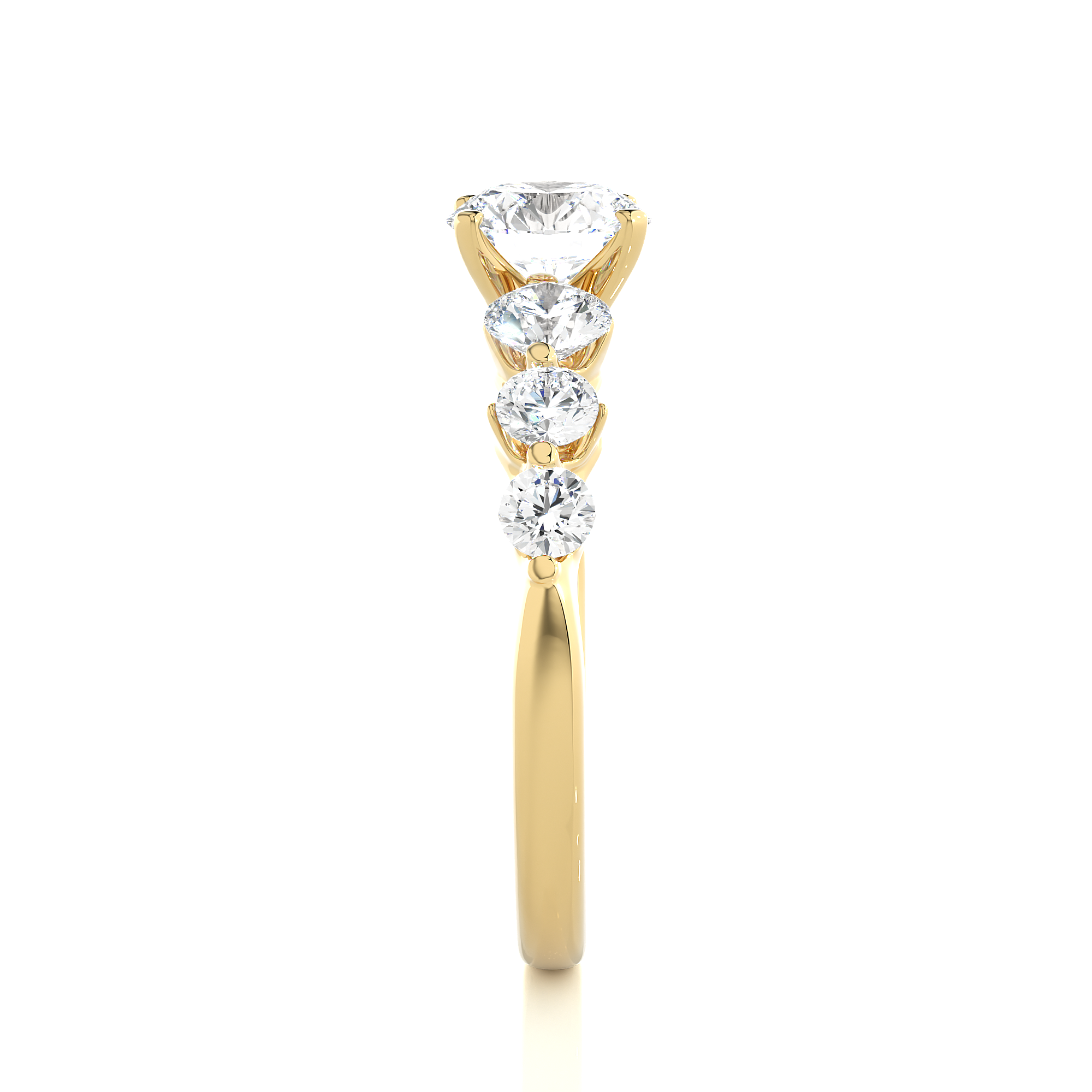 GUINEA DIAMOND RING (YG)