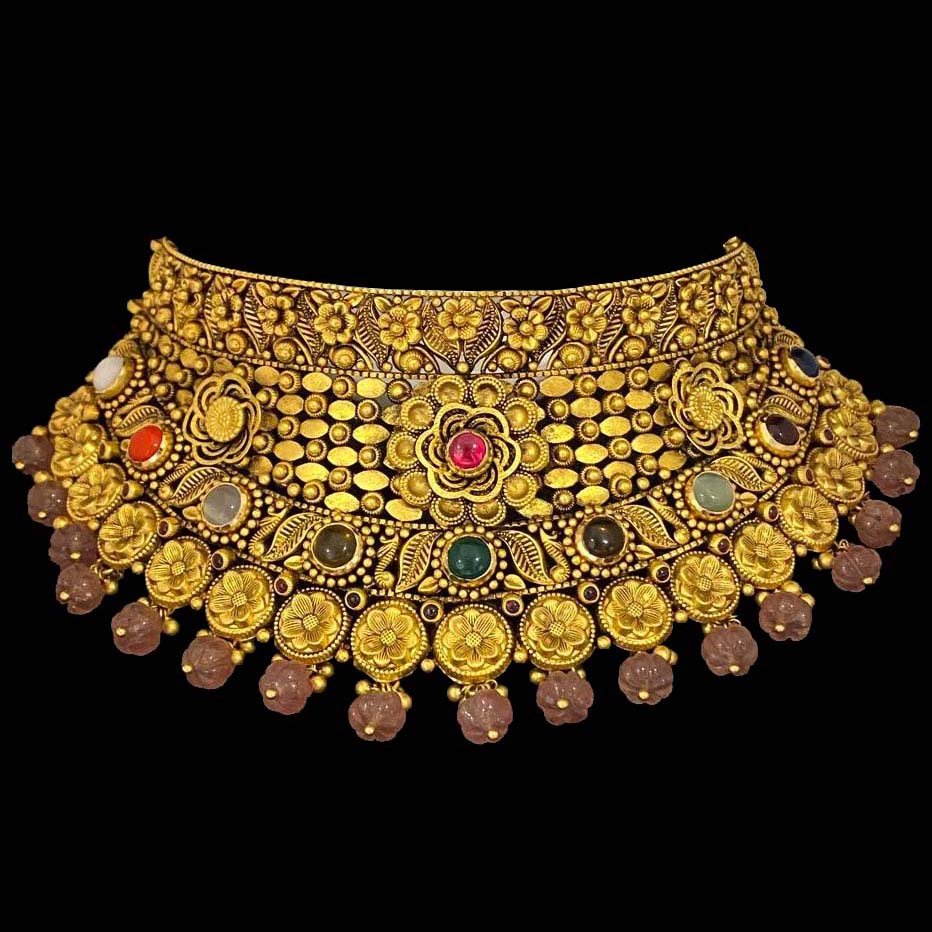 ANTIQUE CHOKER SET