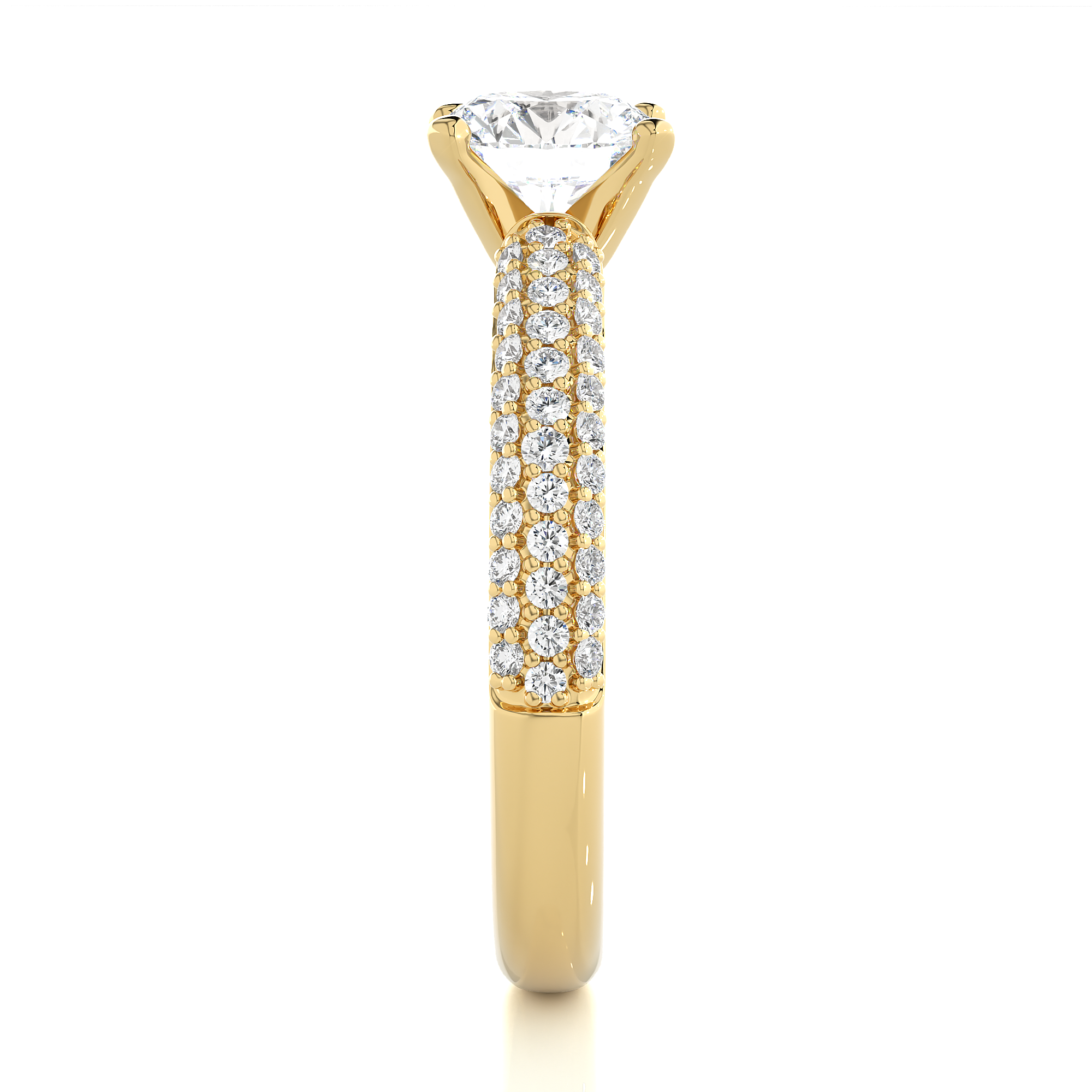 GUINEA DIAMOND RING (YG)