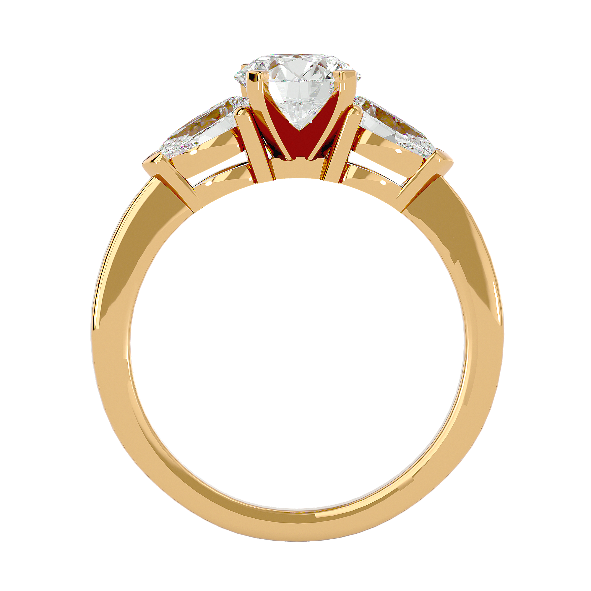GUINEA DIAMOND RING (YG)