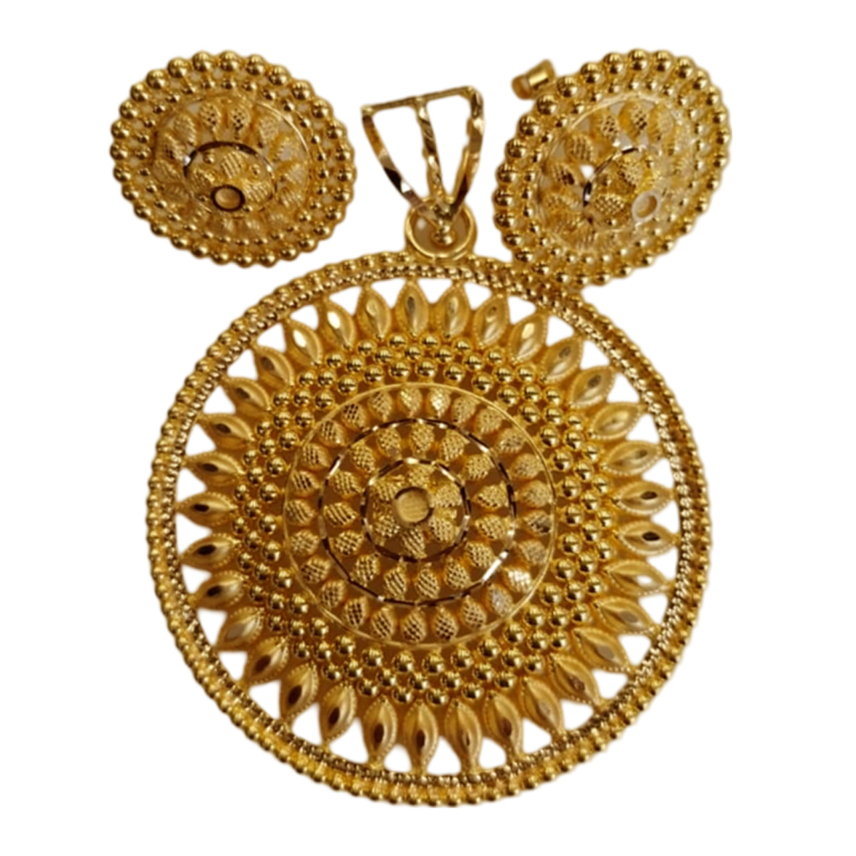 GUINEA 22k GOLD EXCLUSIVE PENDANT SET