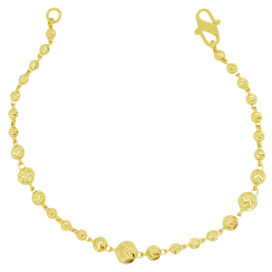 GUINEA 22K FANCY GOLD BRACELETS FOR WOMEN & GIRLS