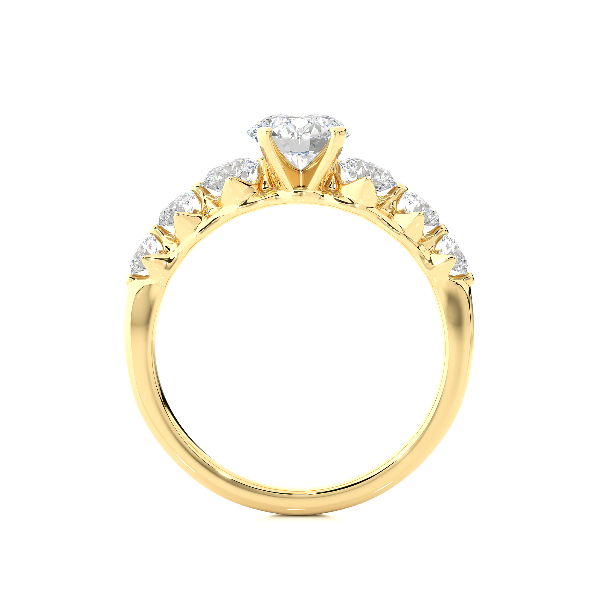 GUINEA DIAMOND RING (YG)