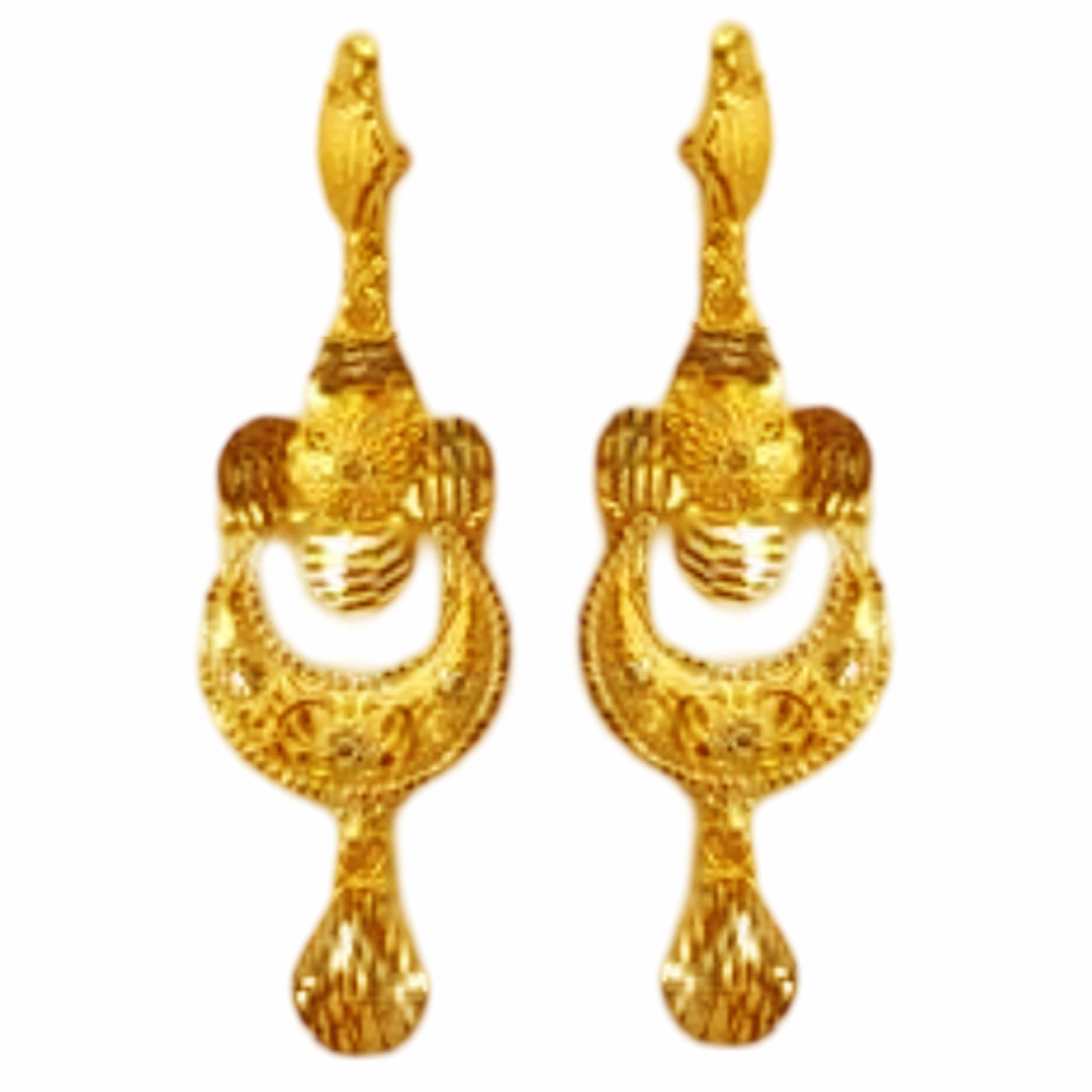 GUINEA 22k GOLD DESIGNER NECKLACE SET