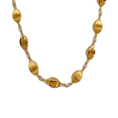 GUINEA 18k GOLD DESIGNER NECKLACE SET