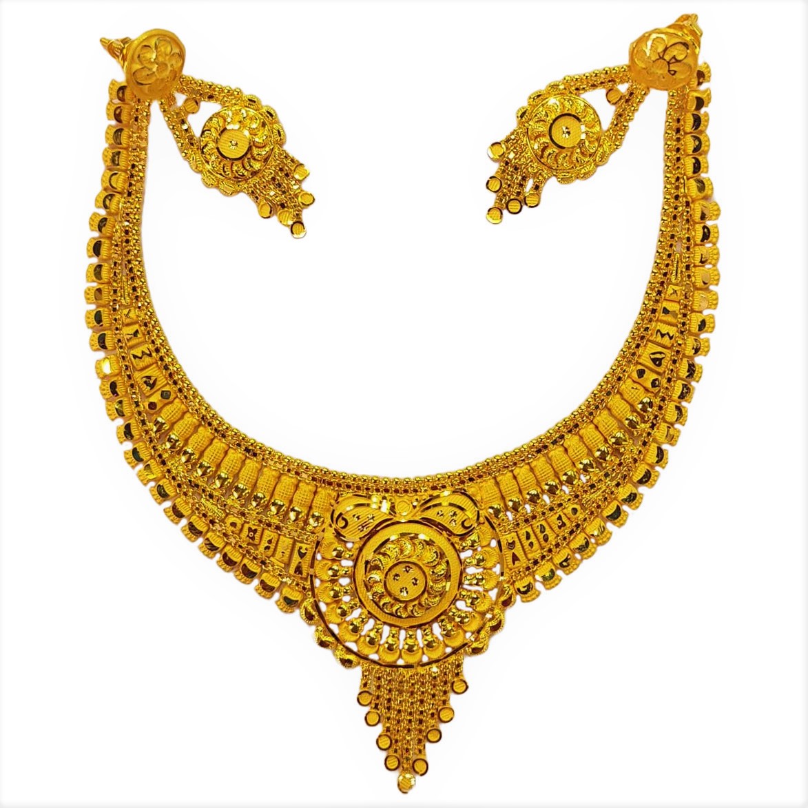 GUINEA 22k GOLD NECKLACE SET