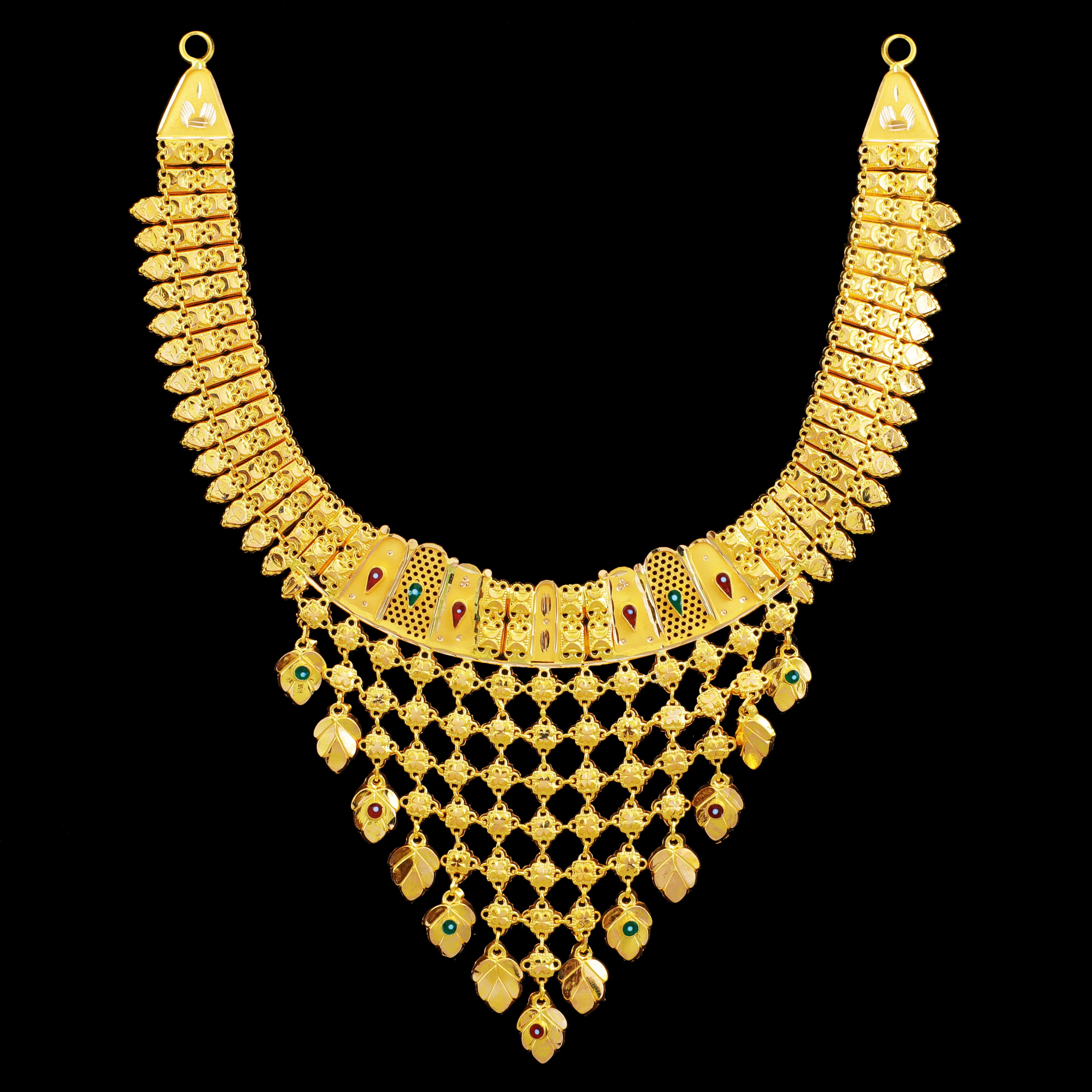 GUINEA GOLD NECKLACE SET