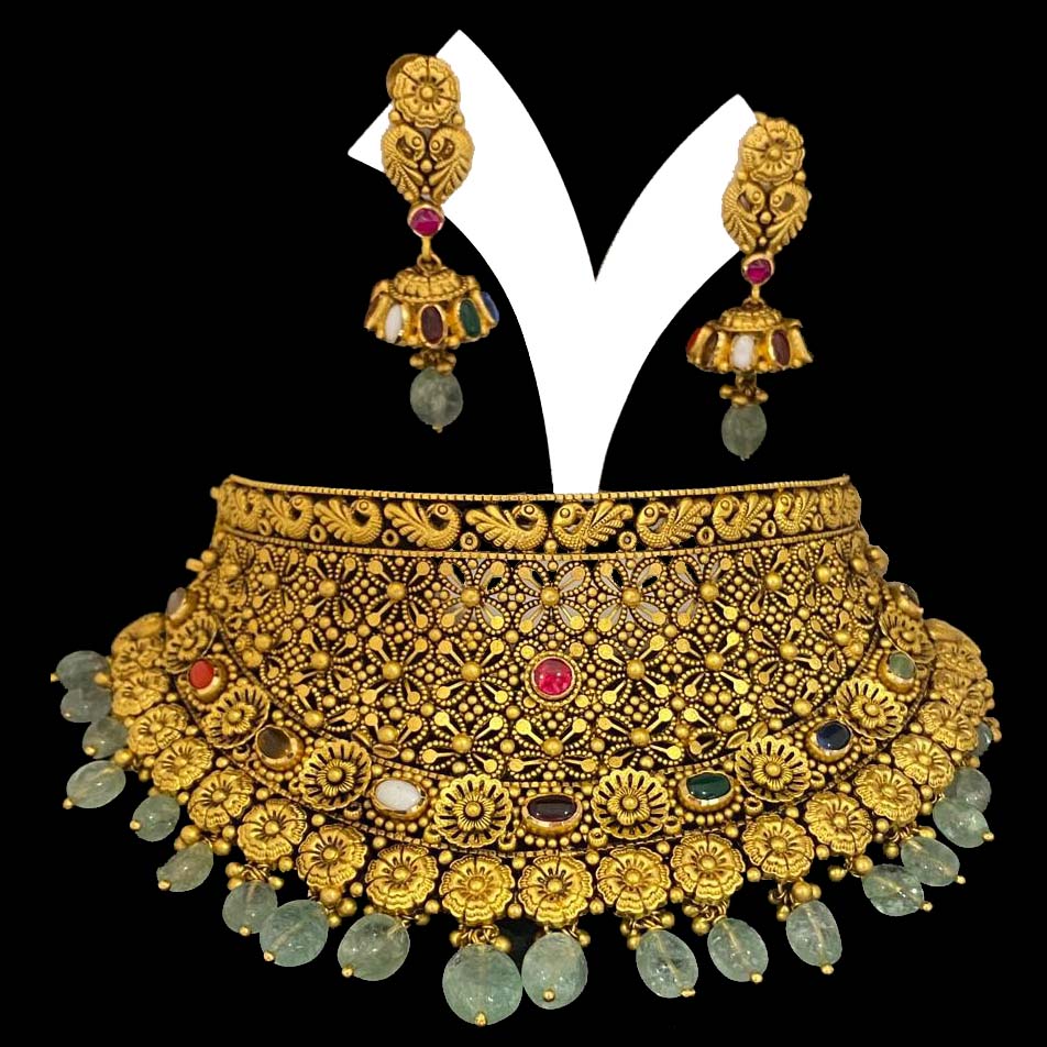 ANTIQUE CHOKER SET