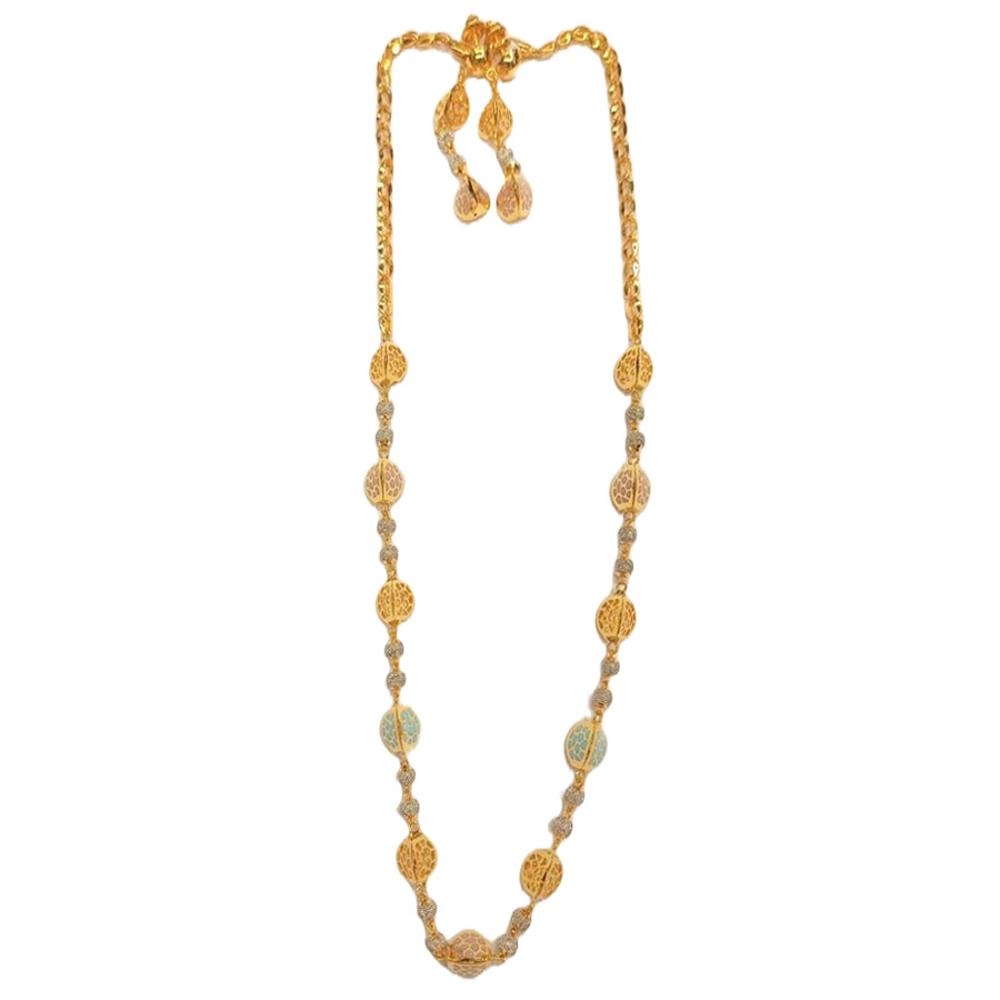 GUINEA 18k GOLD DESIGNER NECKLACE SET