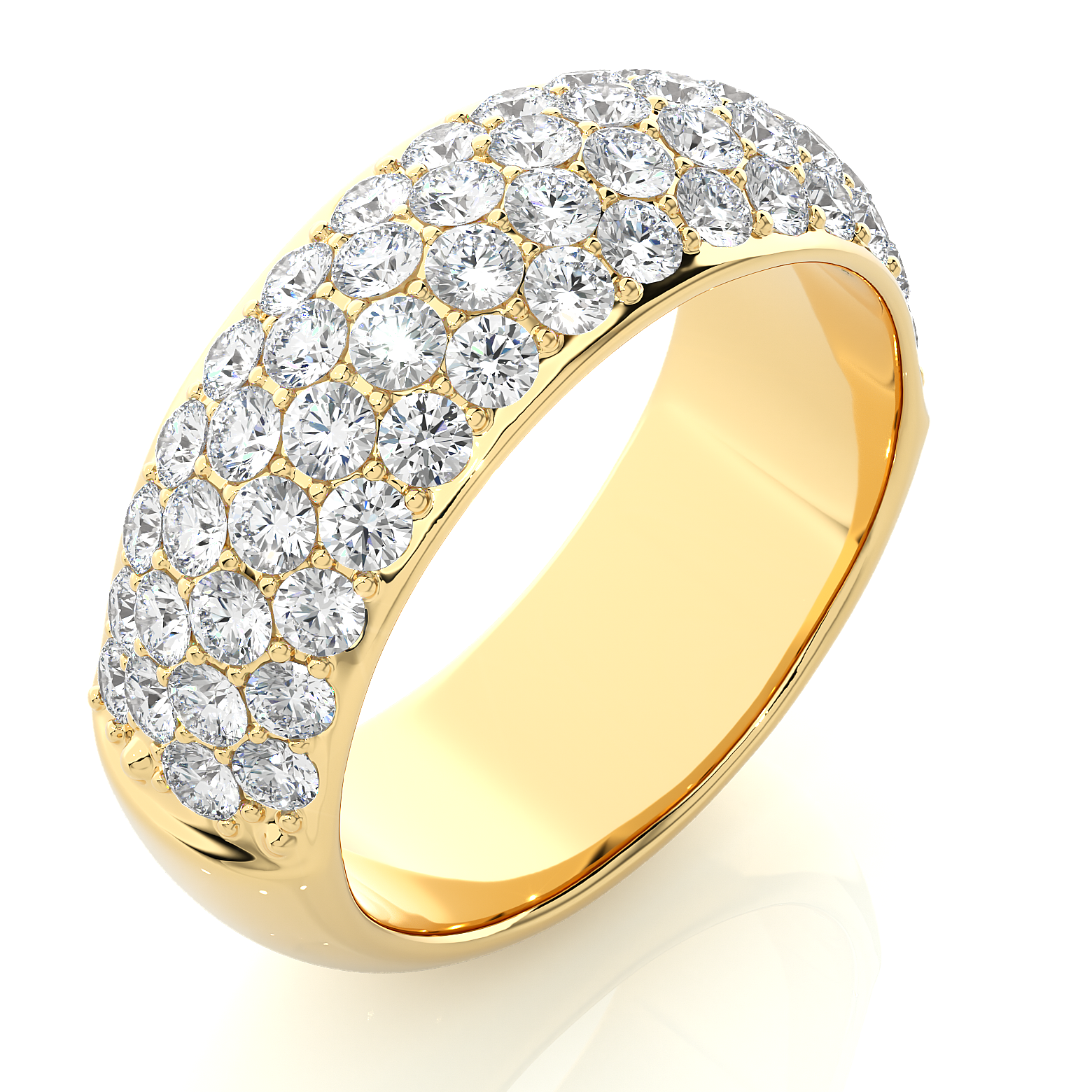 GUINEA DIAMOND RING (YG)