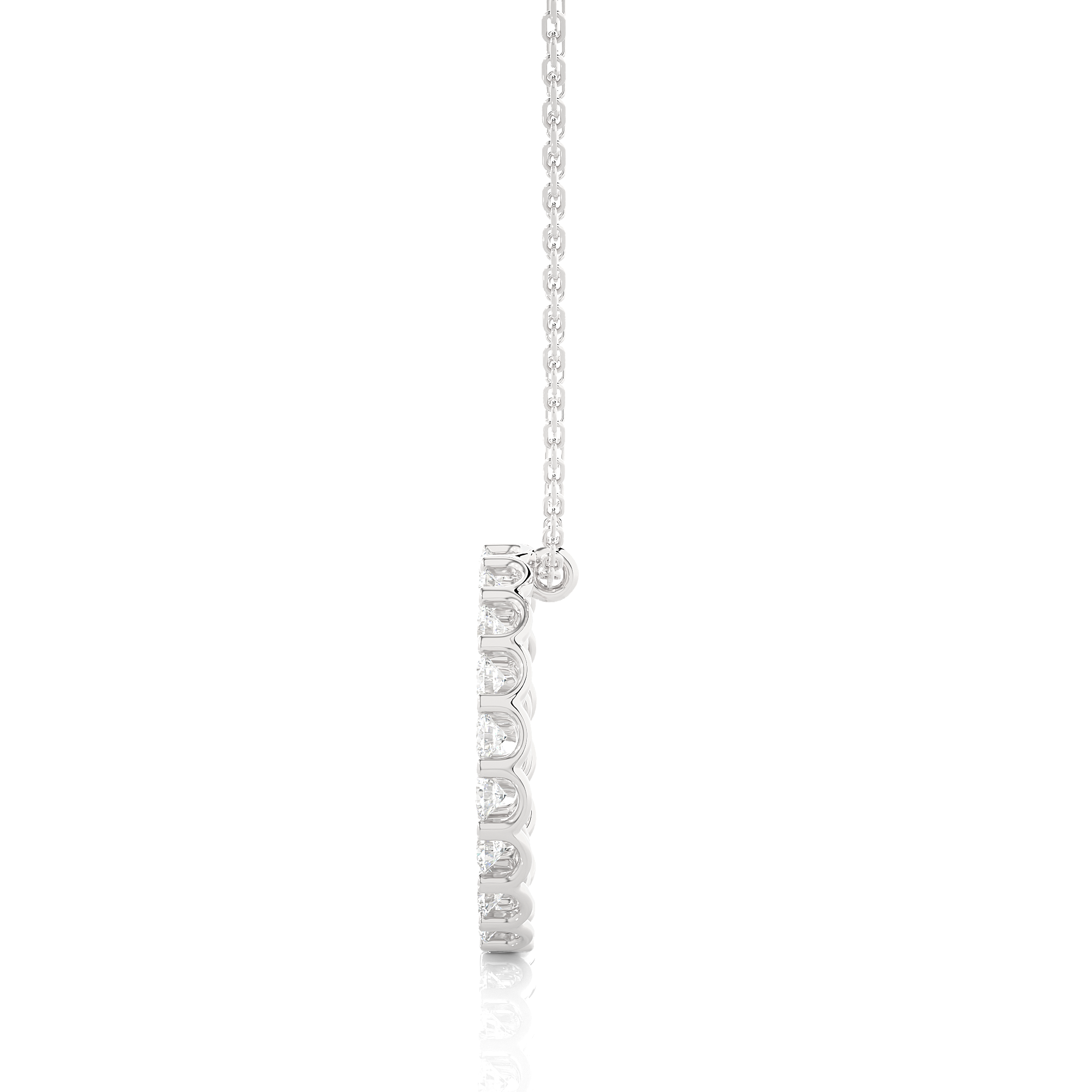 GUINEA DIAMOND PENDANT (WG)