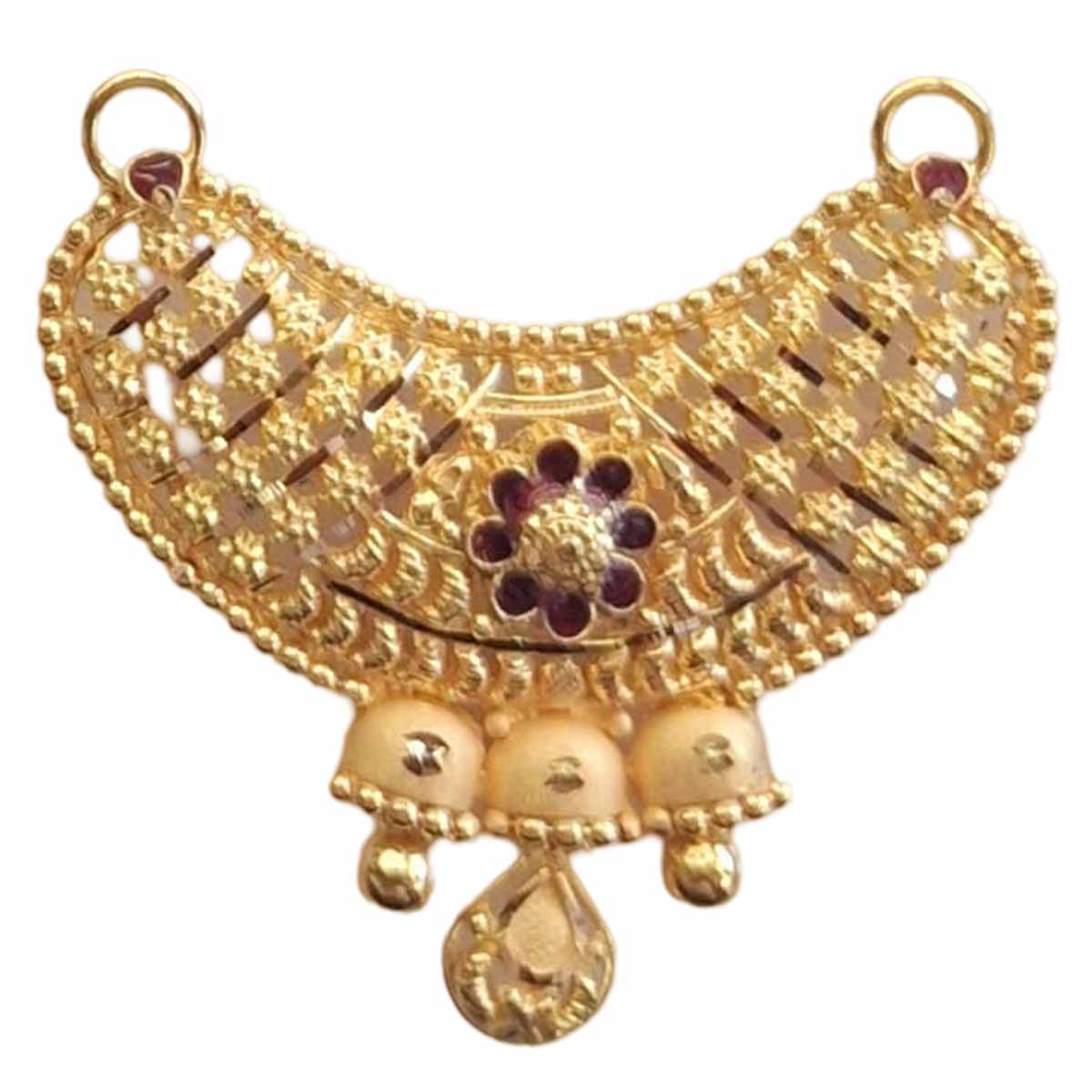 GUINEA GOLD 22k MANGALSUTRA LOCKET