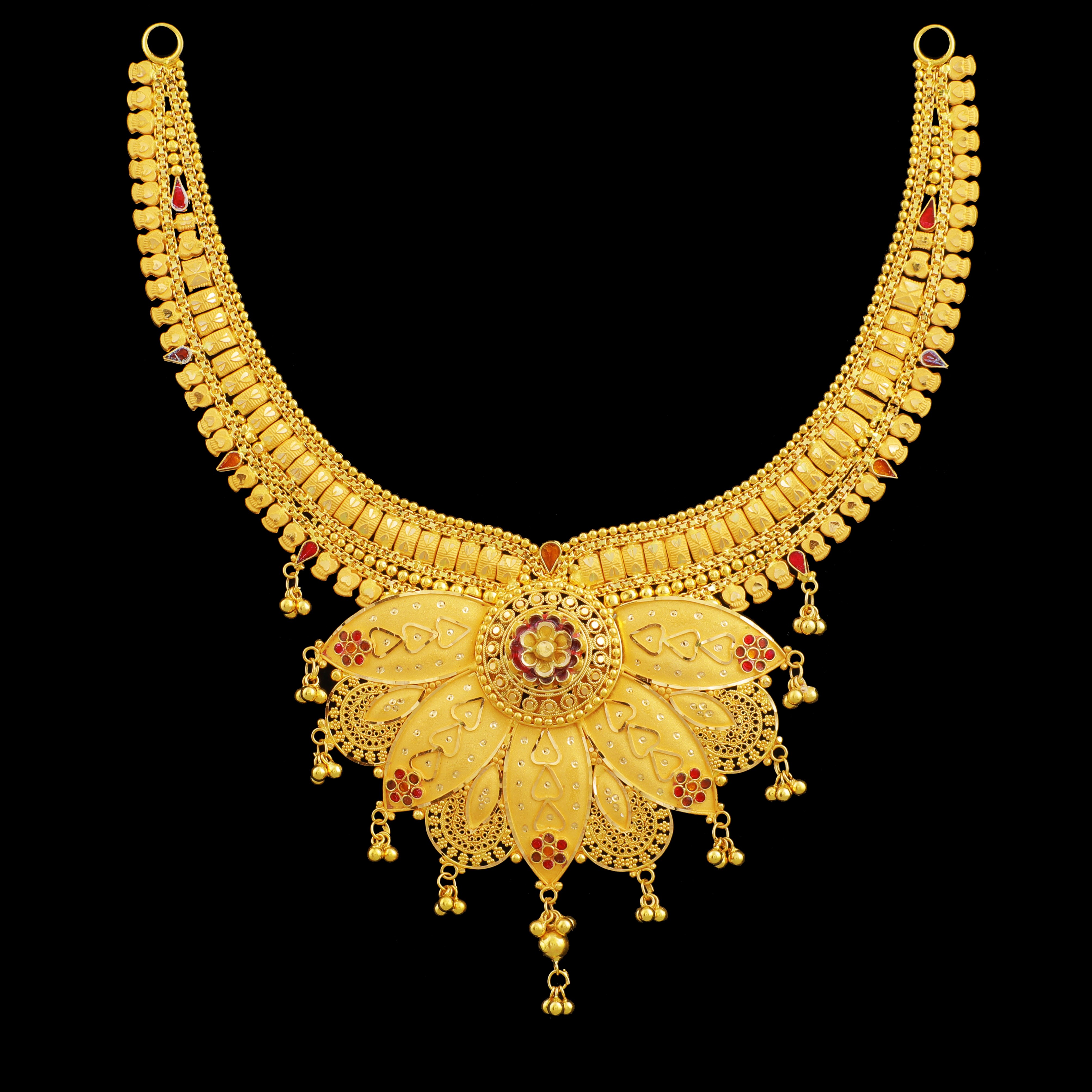 GUINEA GOLD NECKLACE SET
