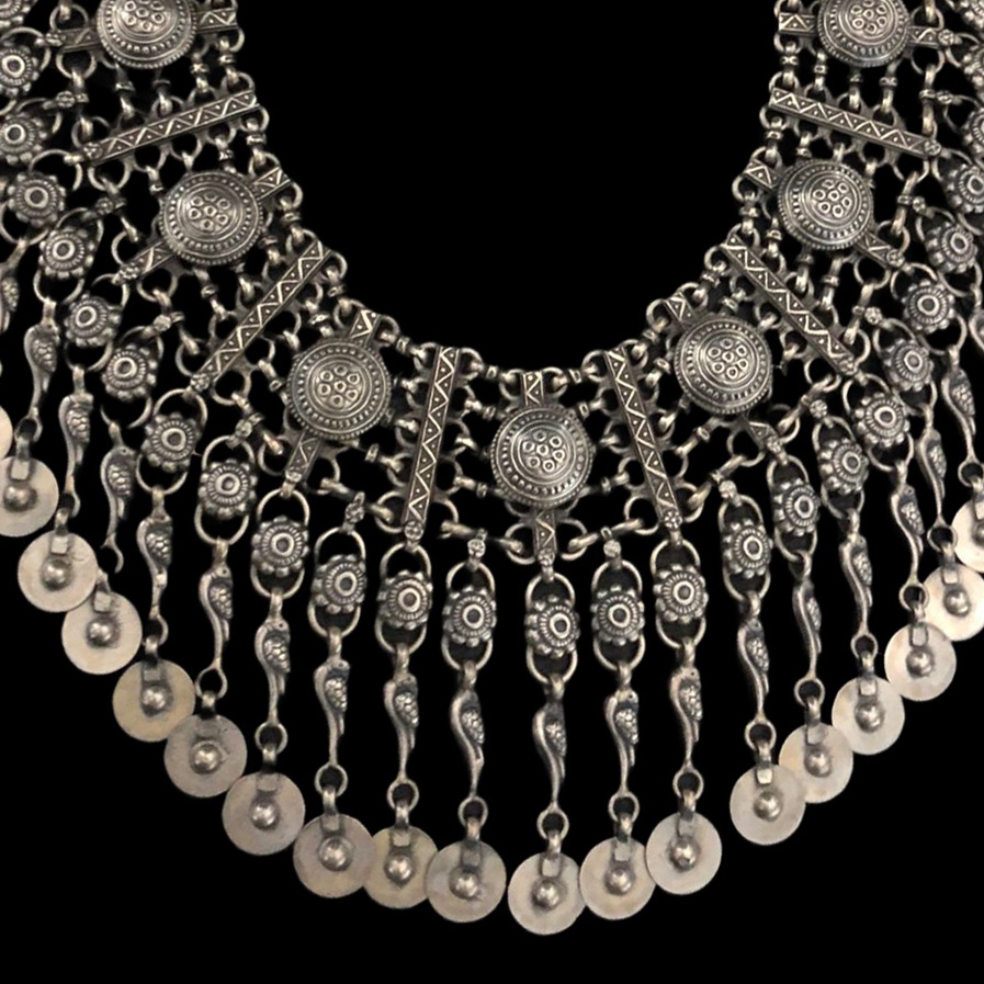Guinea Silver Necklace Set (Fixed Rate)