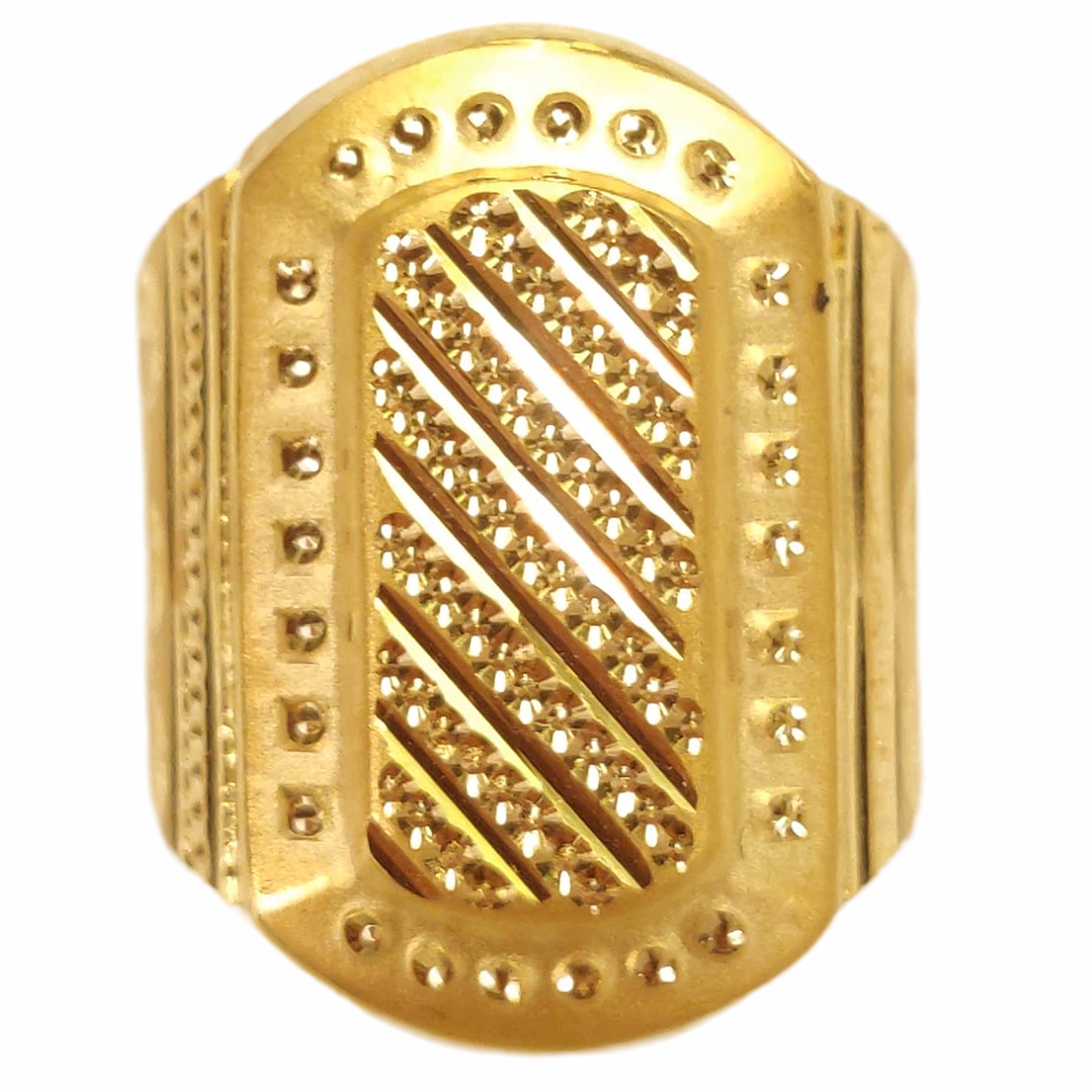 GUINEA 22k GOLD GENTS RING Guinea The Hallmark Jewellers