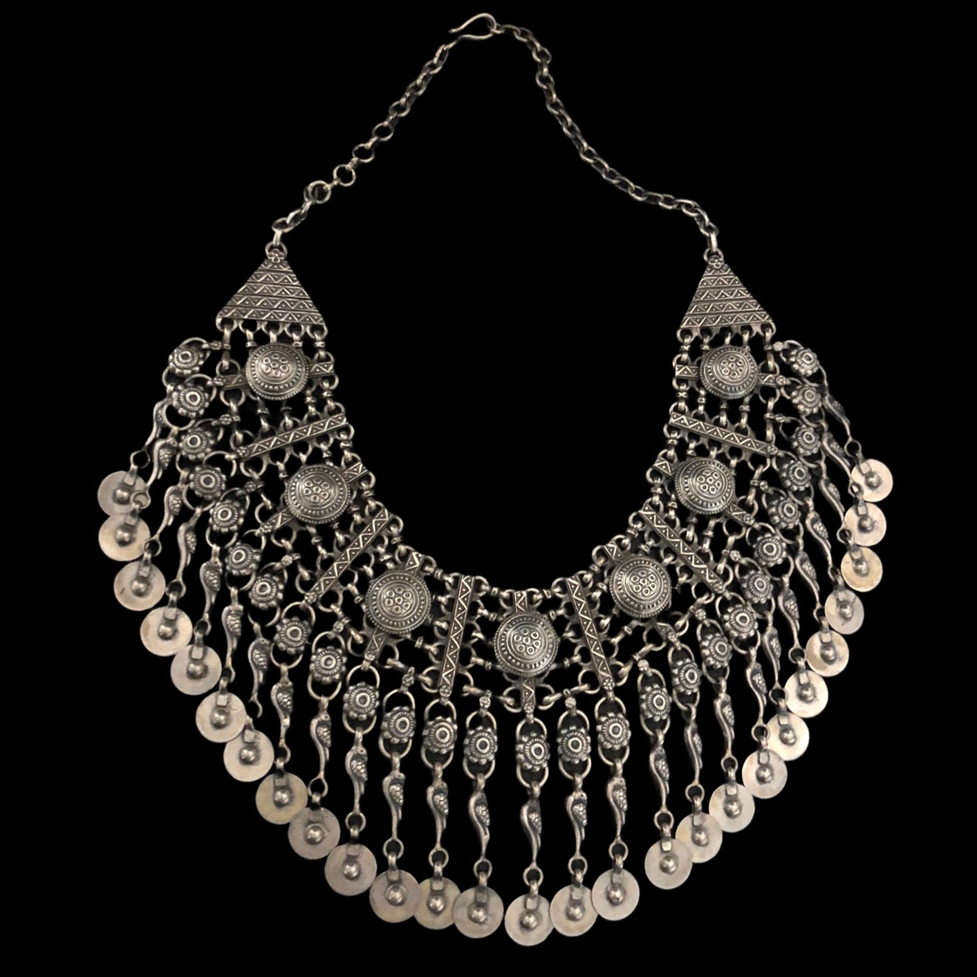 Guinea Silver Necklace Set (Fixed Rate)