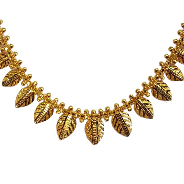 Guinea 22k Light Weight Gold Necklace Set