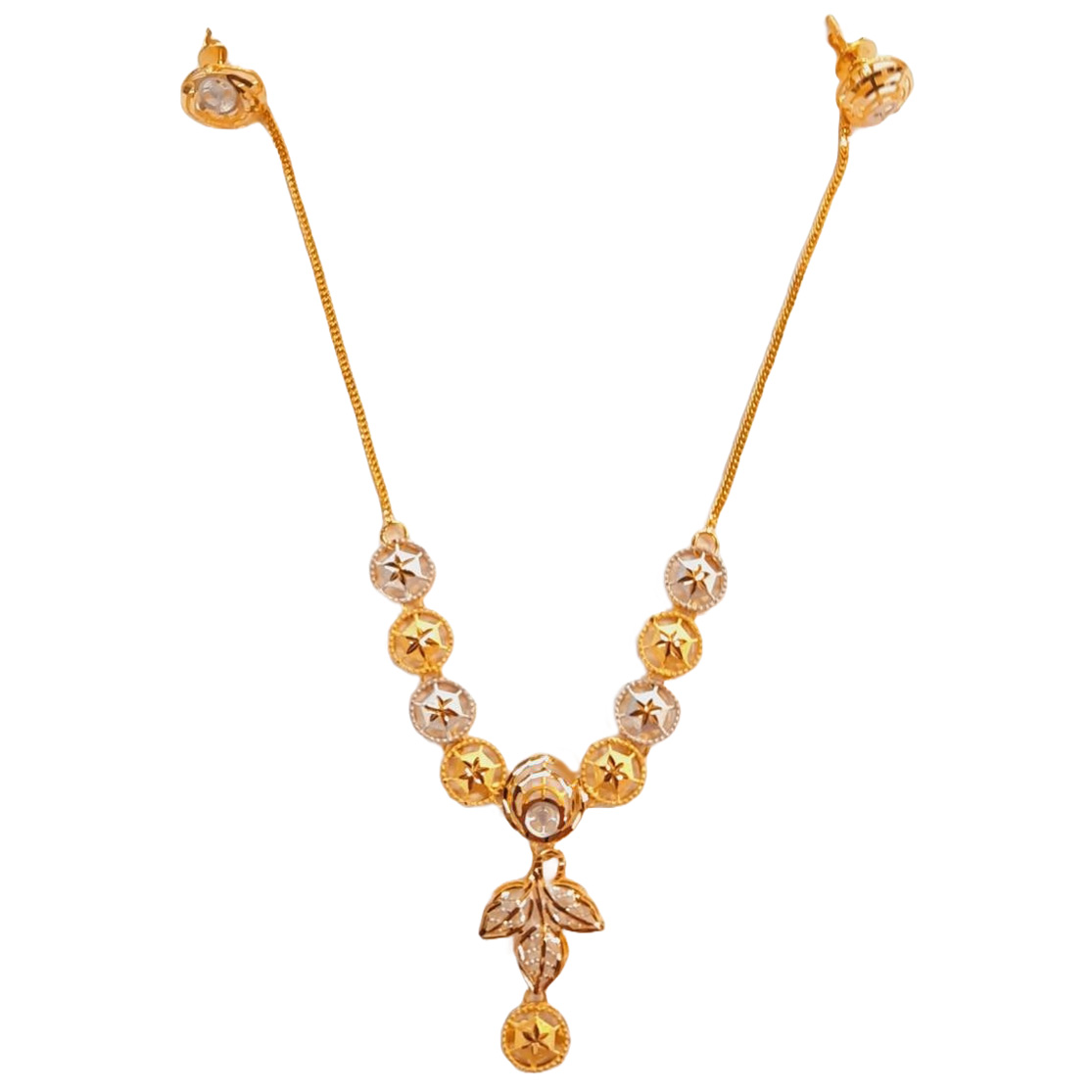 22k gold modern gold necklace designs