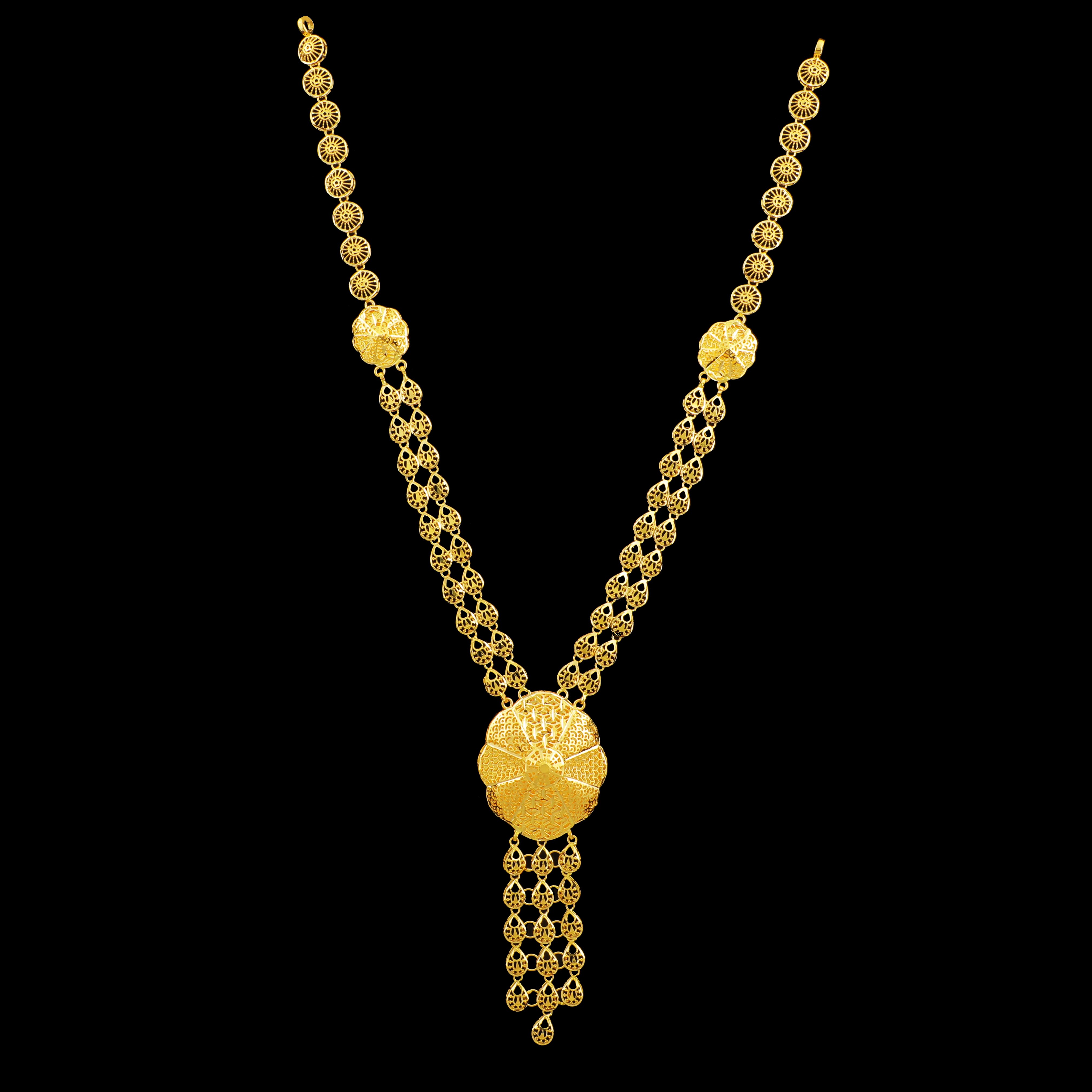 GUINEA GOLD NECKLACE SET