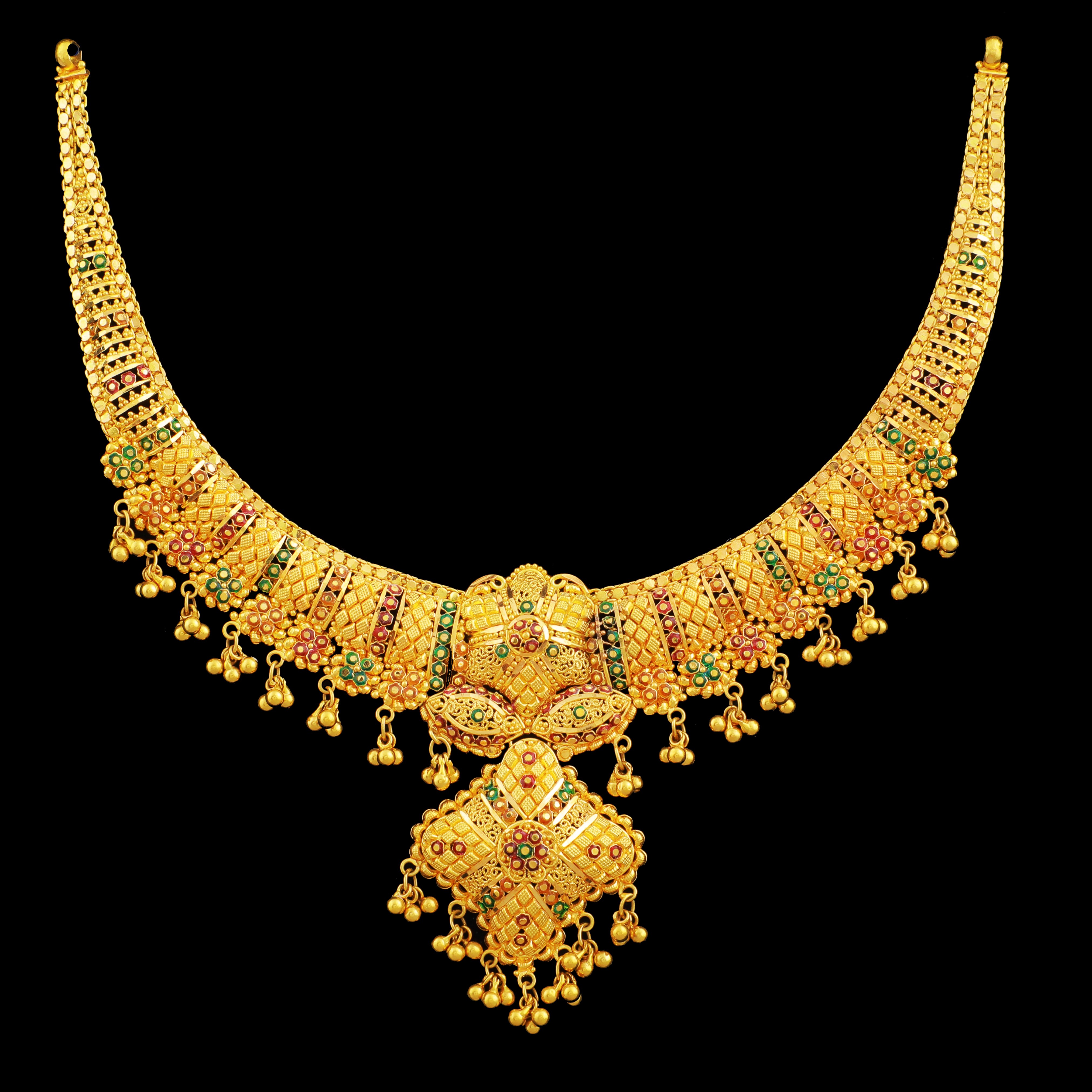 GUINEA GOLD NECKLACE SET