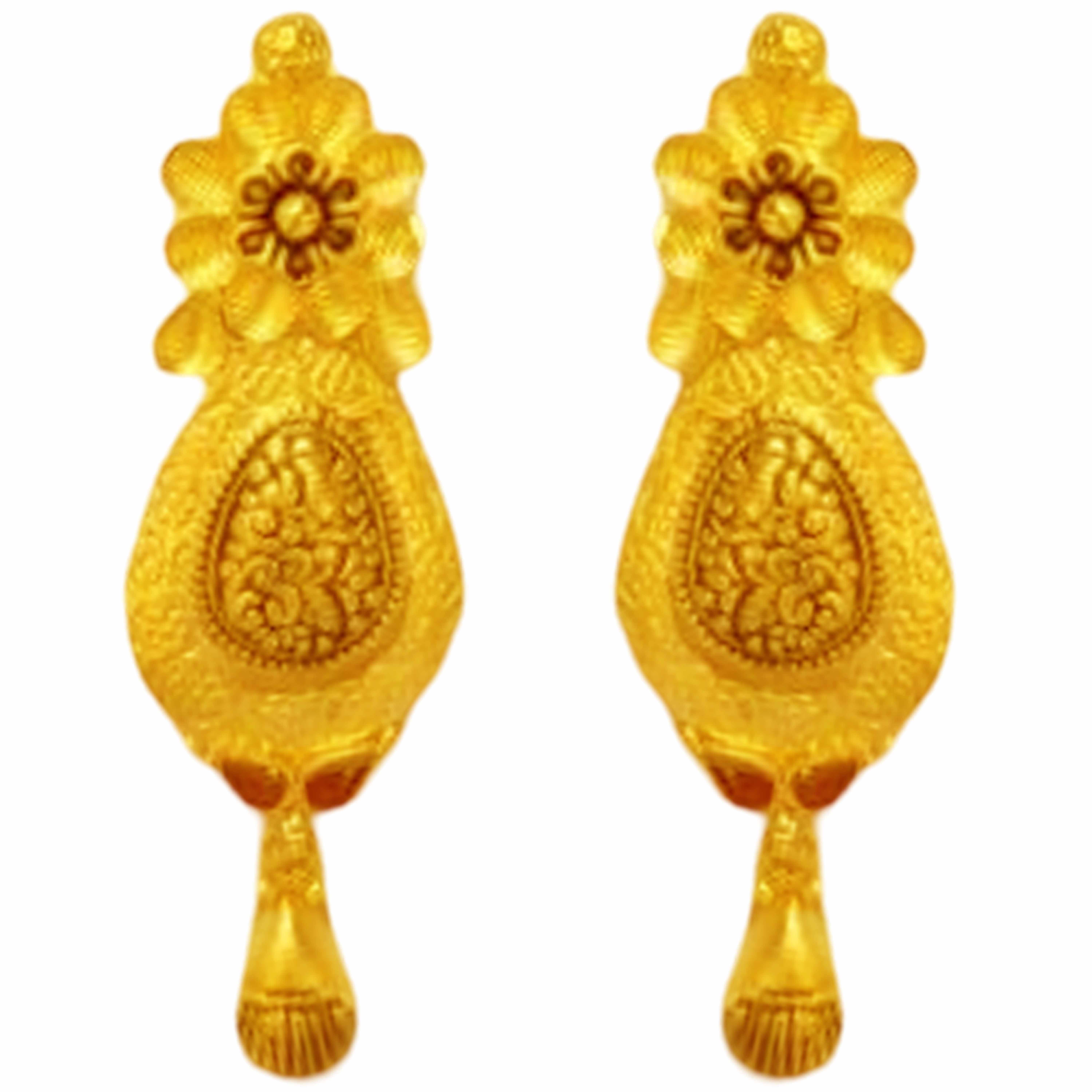 GUINEA 22k GOLD DESIGNER NECKLACE SET