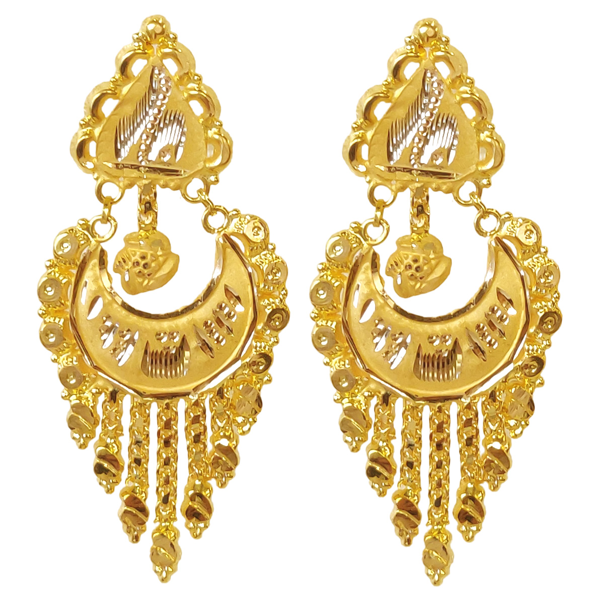 GUINEA 22K GOLD EXCLUSIVE EARING FOR WOMEN AND GIRLS