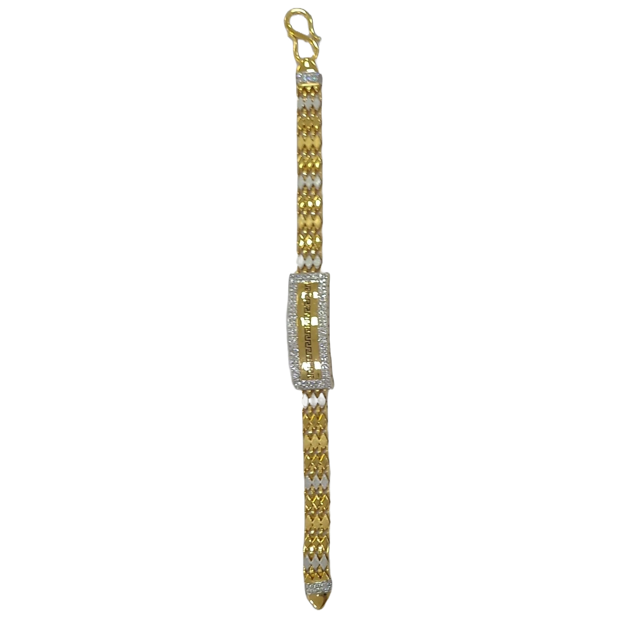 18 Kt Yellow Gold 15.00 Ct Bold Riviera Diamond Necklace 16 in – J'evar