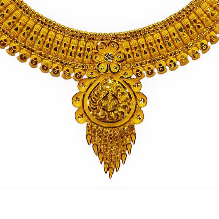 GUINEA GOLD NECKLACE SET