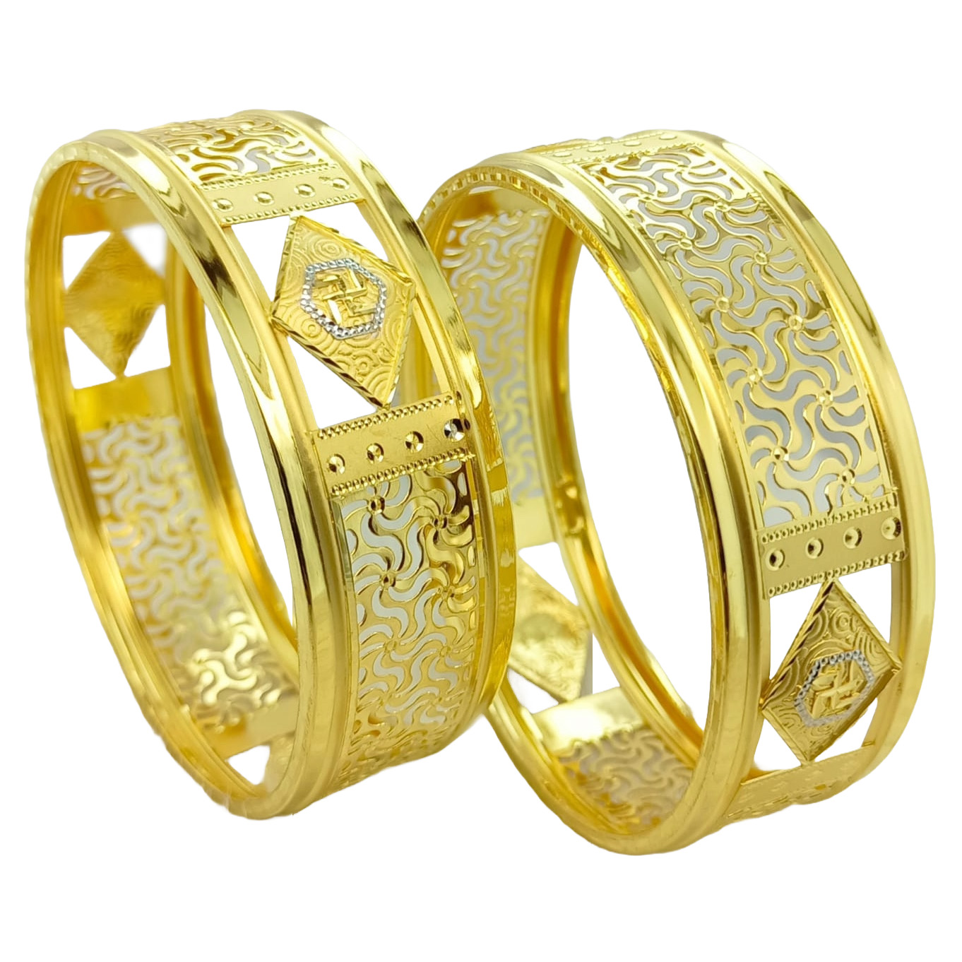 Sree Kumaran | 22K Gold Gorgeous Tanujaa Couple Ring