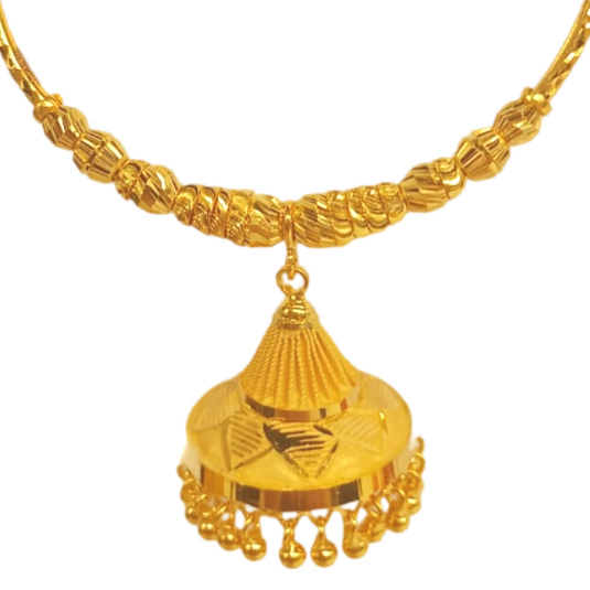 GUINEA 22K GOLD EXCLUSIVE  BALI JHUMKA FOR WOMEN AND GIRLS