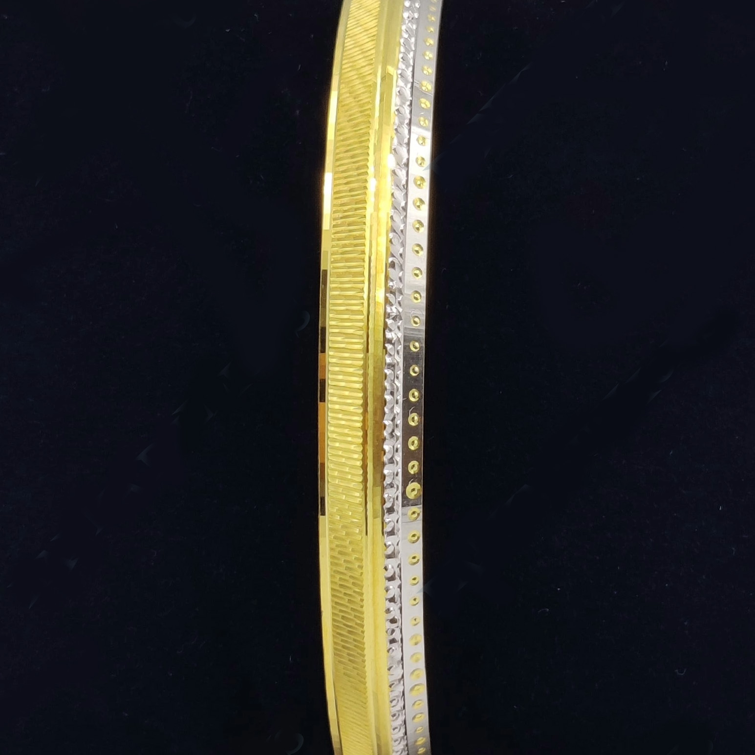 Guinea 22k Gold Men's Punjabi Kada