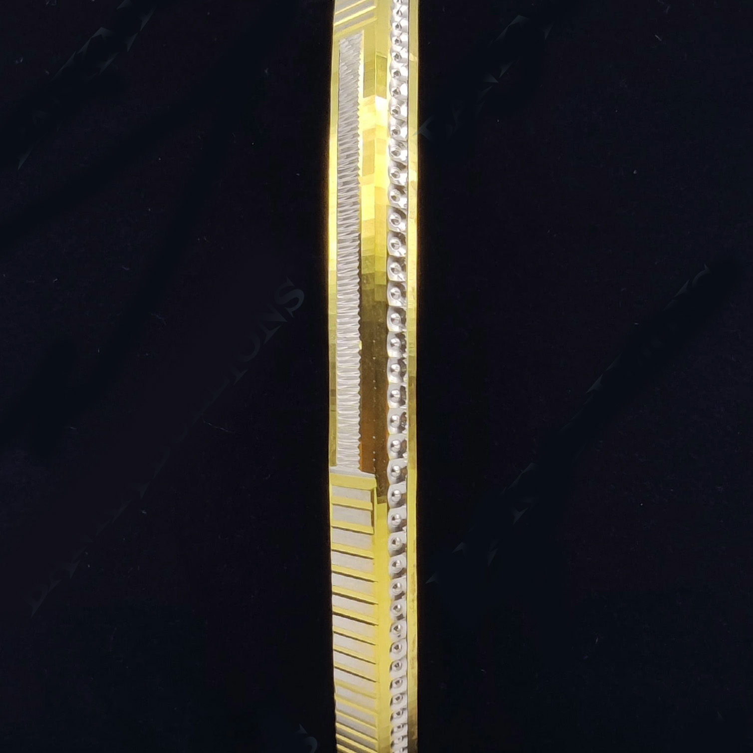 Guinea 22k Gold Men's Punjabi Kada