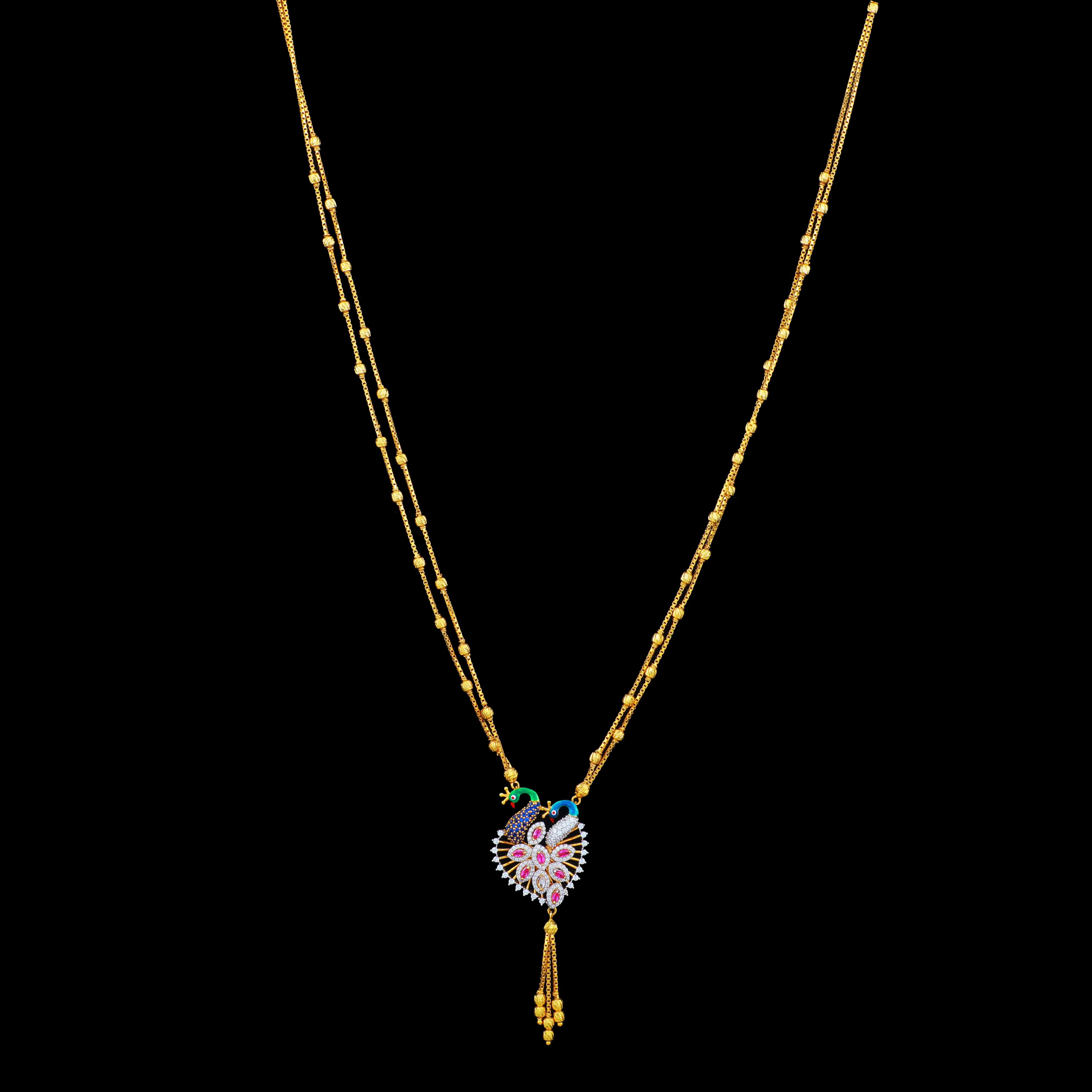 GUINEA GOLD NECKLACE SET