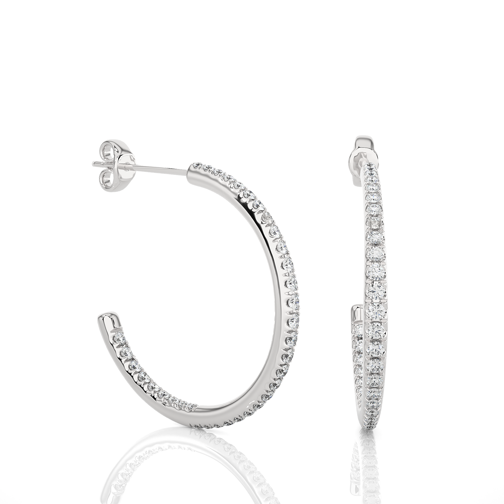 GUINEA DIAMOND EARING (WG)