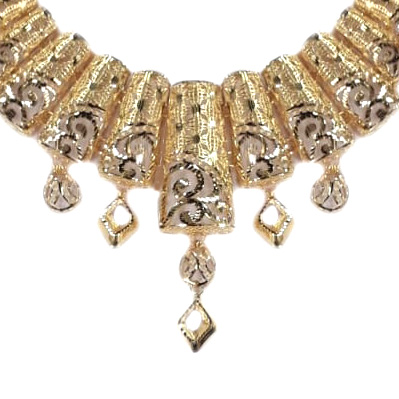 GUINEA 22k GOLD TURKISH NECKLACE SET