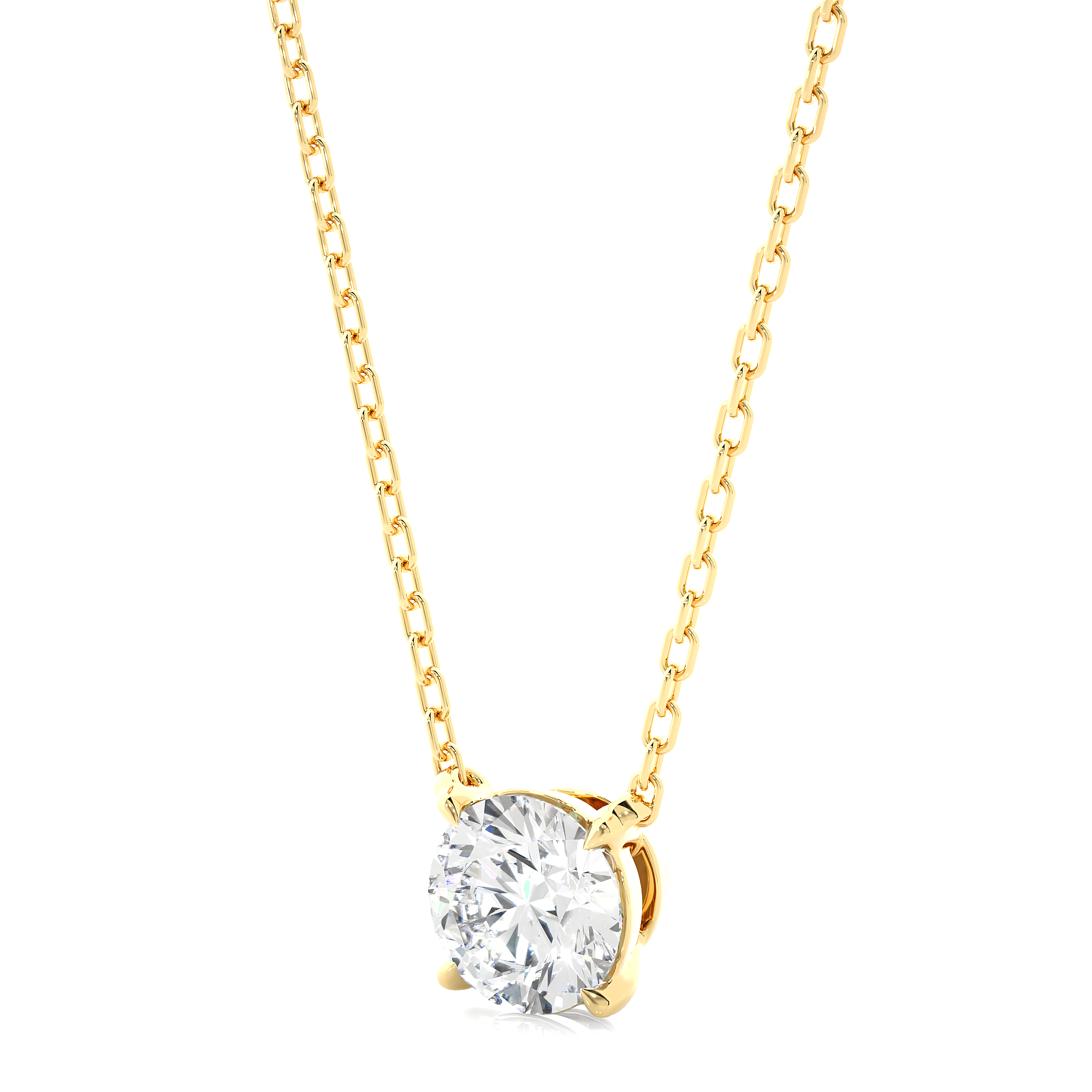 GUINEA DIAMOND PENDANT (YG)