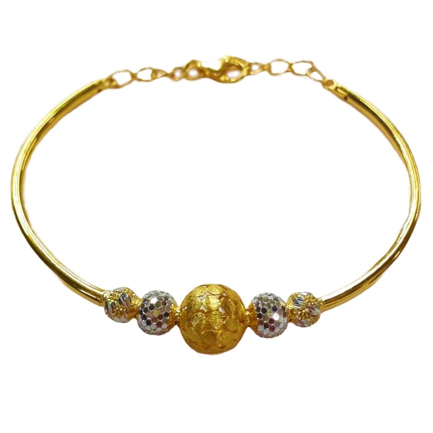 14k Gold Sparkle Cut Fancy Link Bracelet 7.5 Inch Jewelry Gifts for Women -  4.5 Grams - Walmart.com